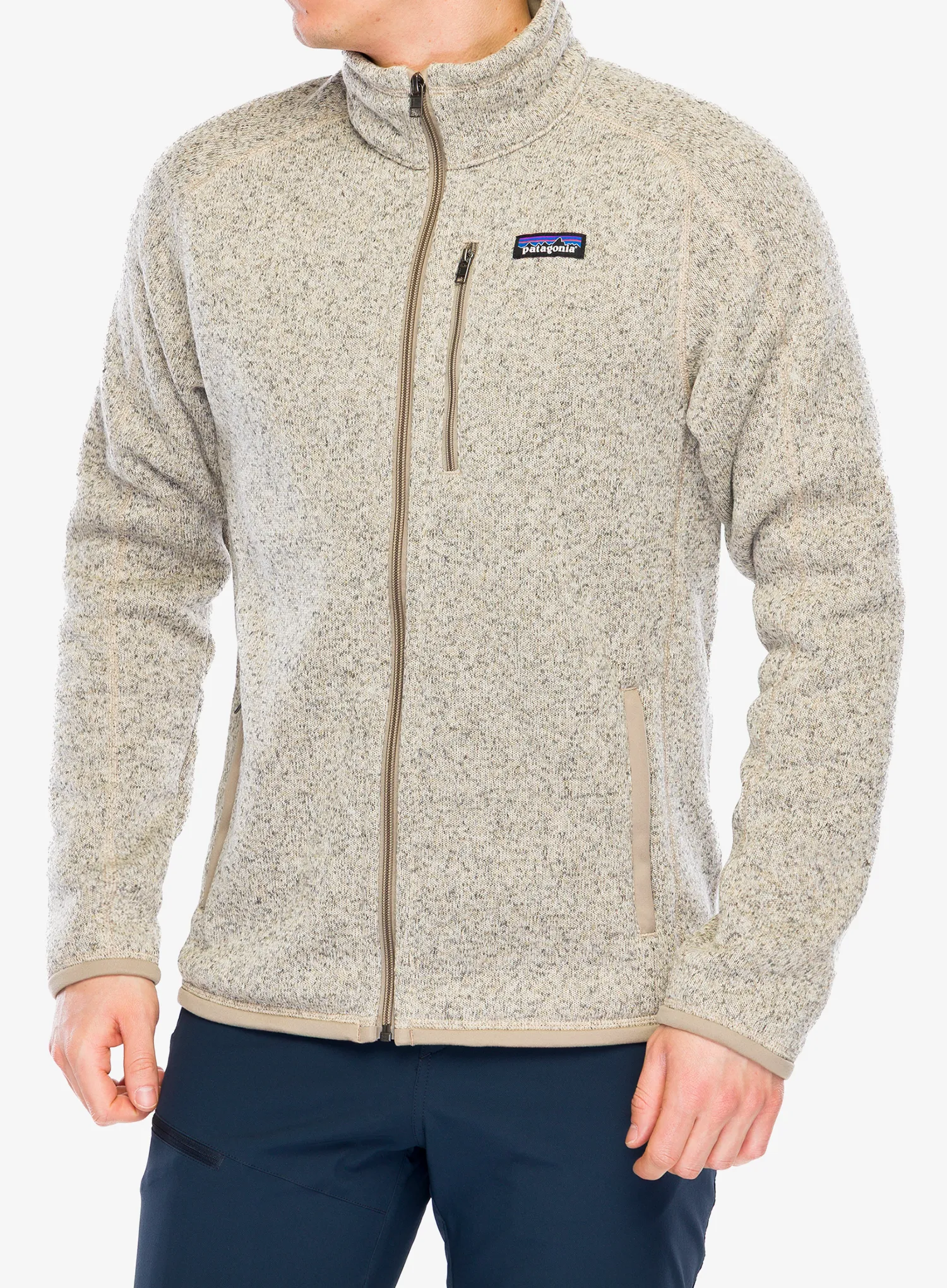 Flis Patagonia Better Sweater Jacket - pelican