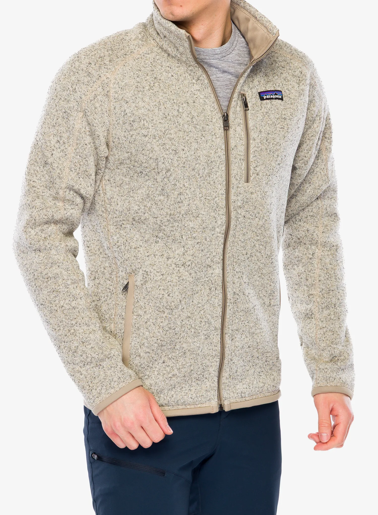 Flis Patagonia Better Sweater Jacket - pelican