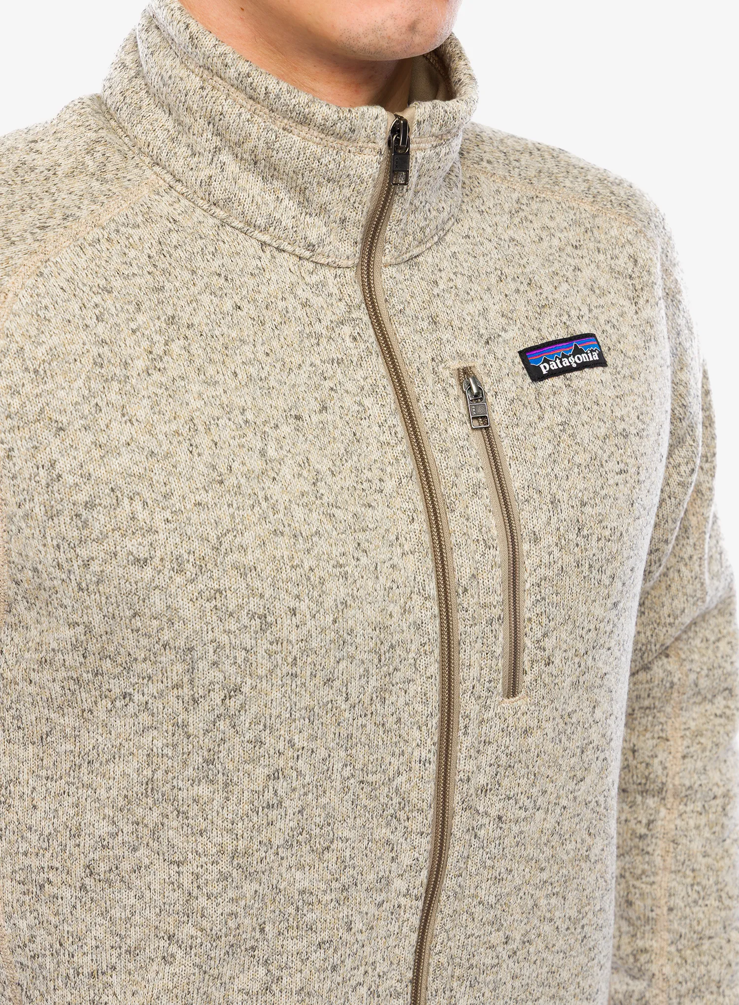 Flis Patagonia Better Sweater Jacket - pelican