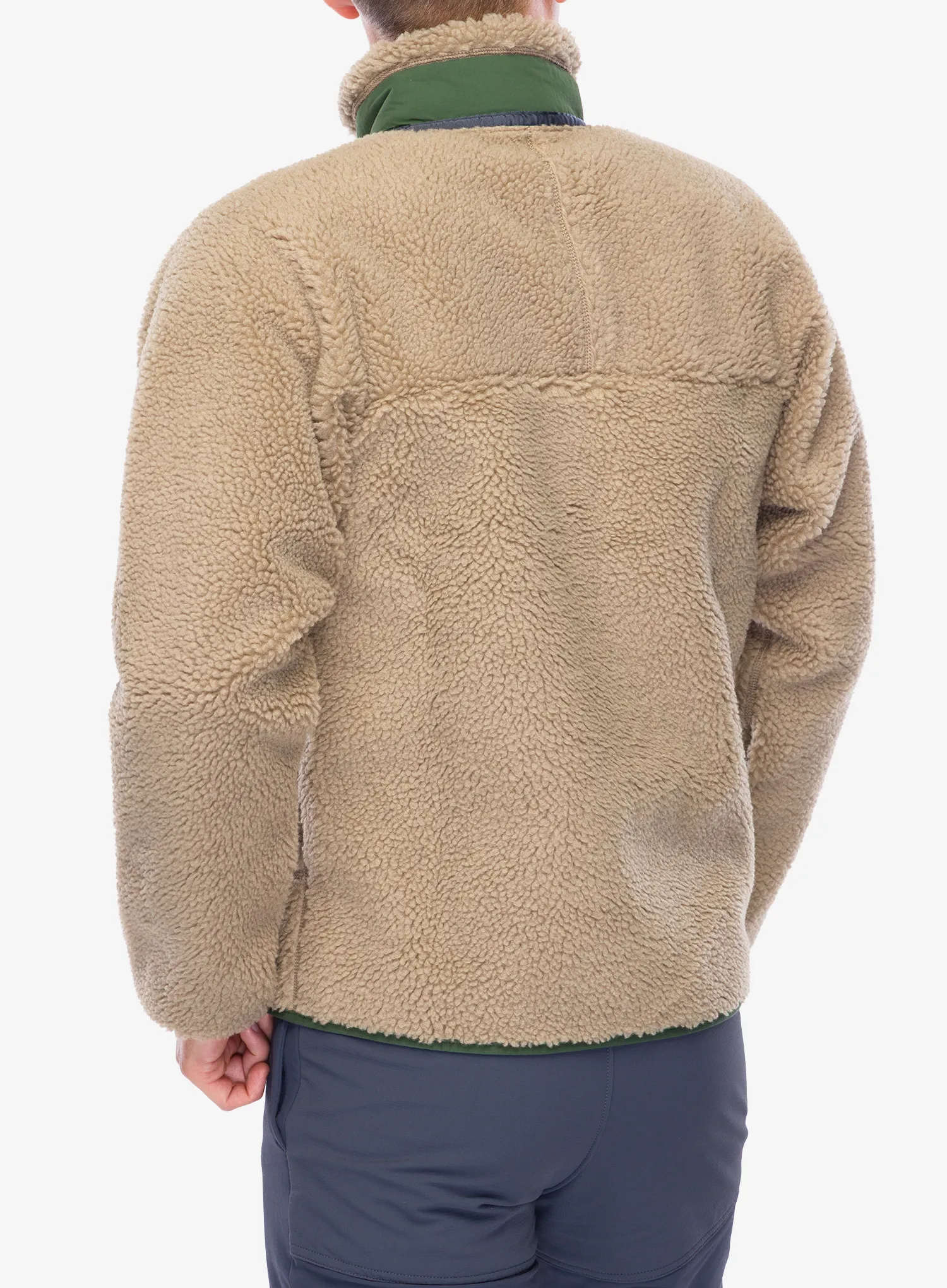 Flis Patagonia Classic Retro-X Jacket - seabird grey
