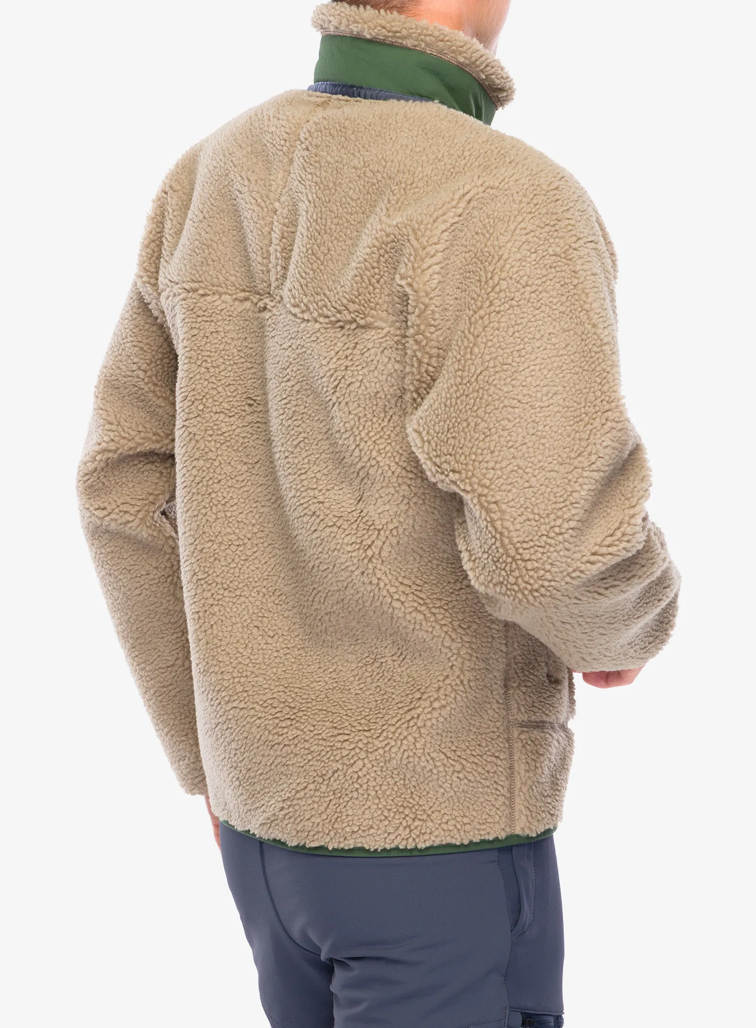 Flis Patagonia Classic Retro-X Jacket - seabird grey