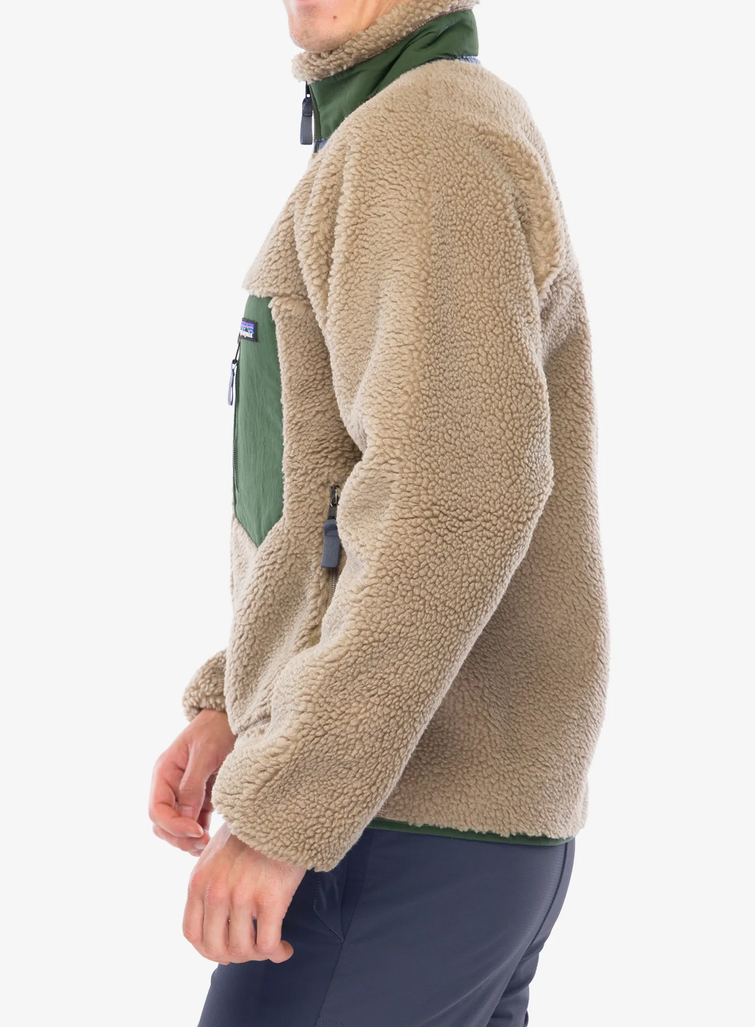 Flis Patagonia Classic Retro-X Jacket - seabird grey