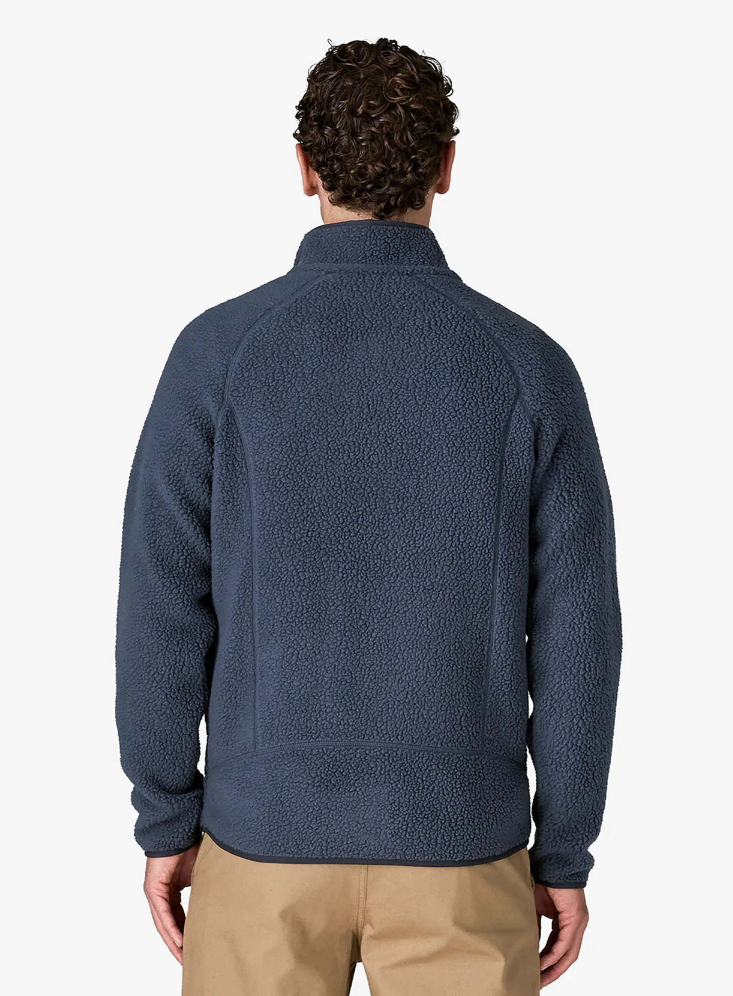 Flis Patagonia Retro Pile Jacket - new navy w/sunken blue