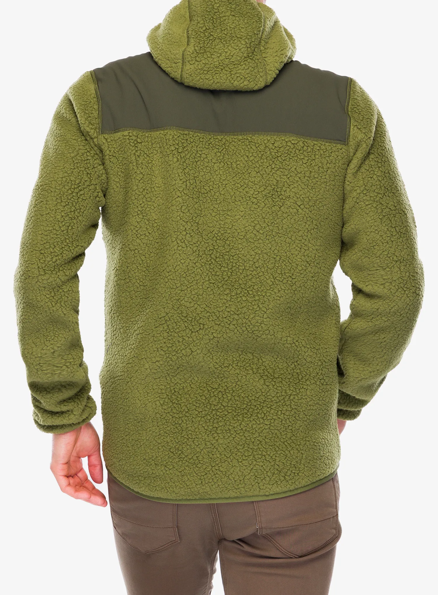 Flis Rab Outpost Hoody - chlorite green