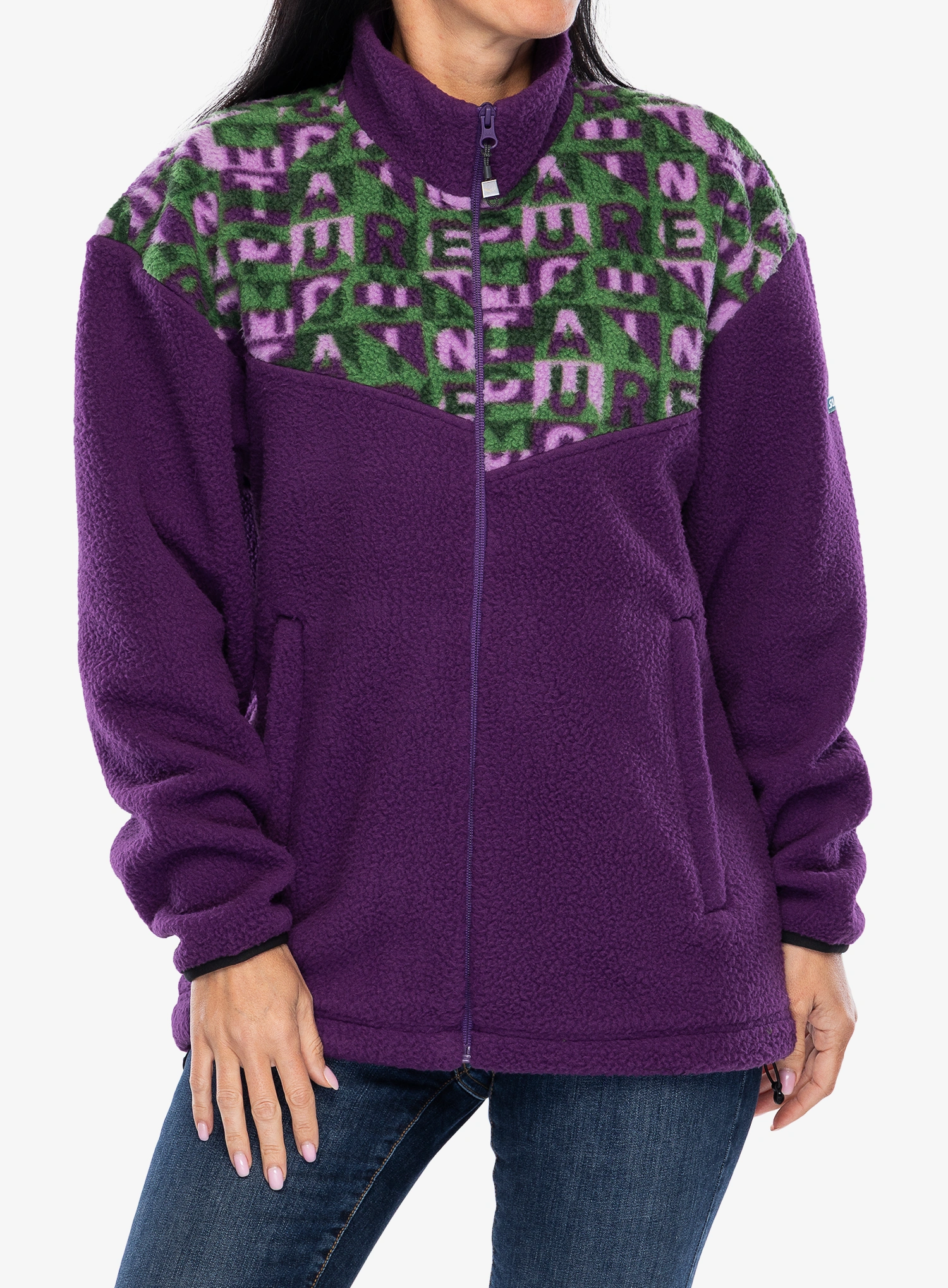 Flis Salewa Eagle Anniversary FZ Jacket - plum