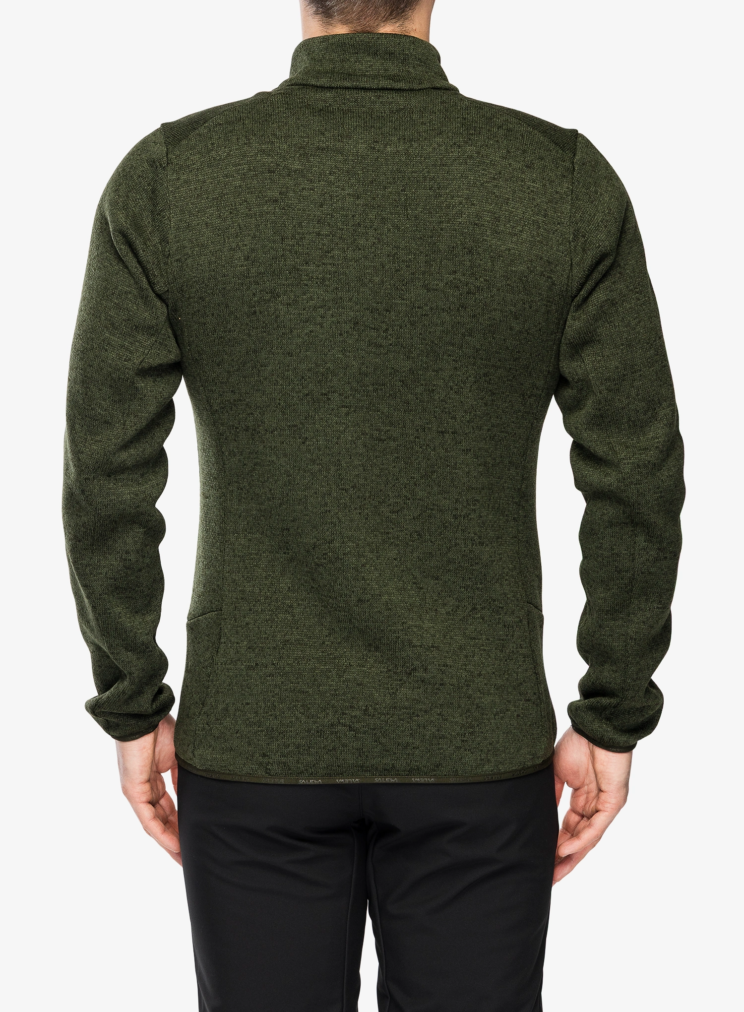 Flis Salewa Puez Rocca PL Jacket - dark olive