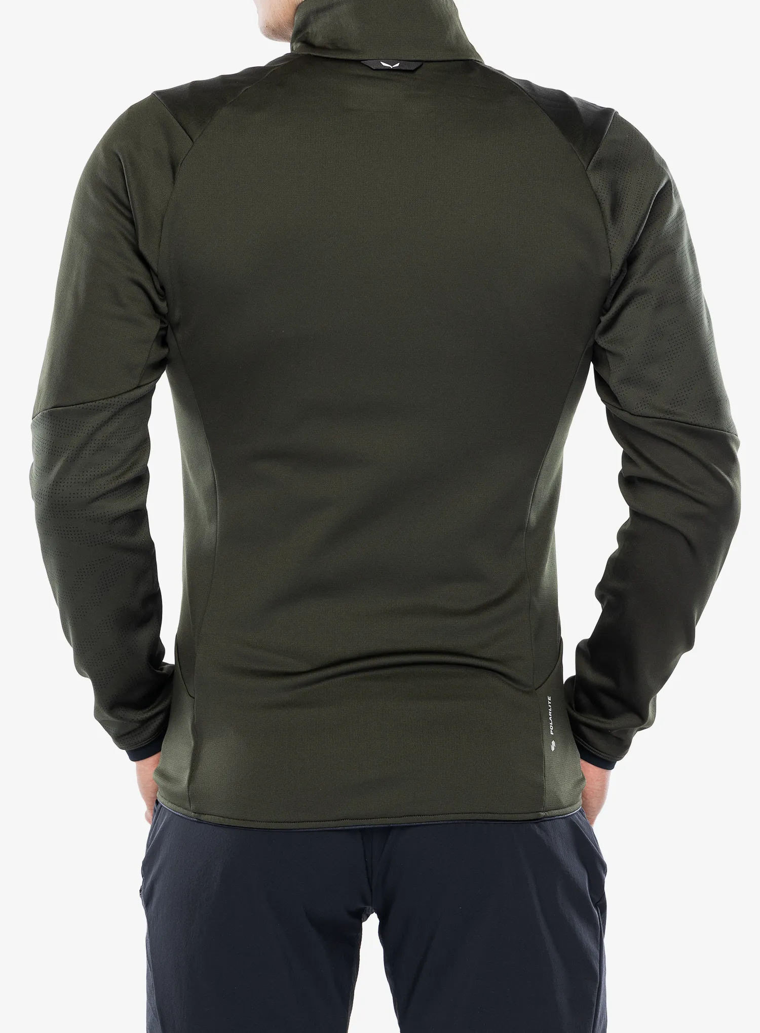 Flis Salewa Sella Crevasse Jacket - dark olive
