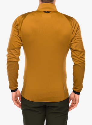 Flis Salewa Sella Crevasse Jacket - golden brown