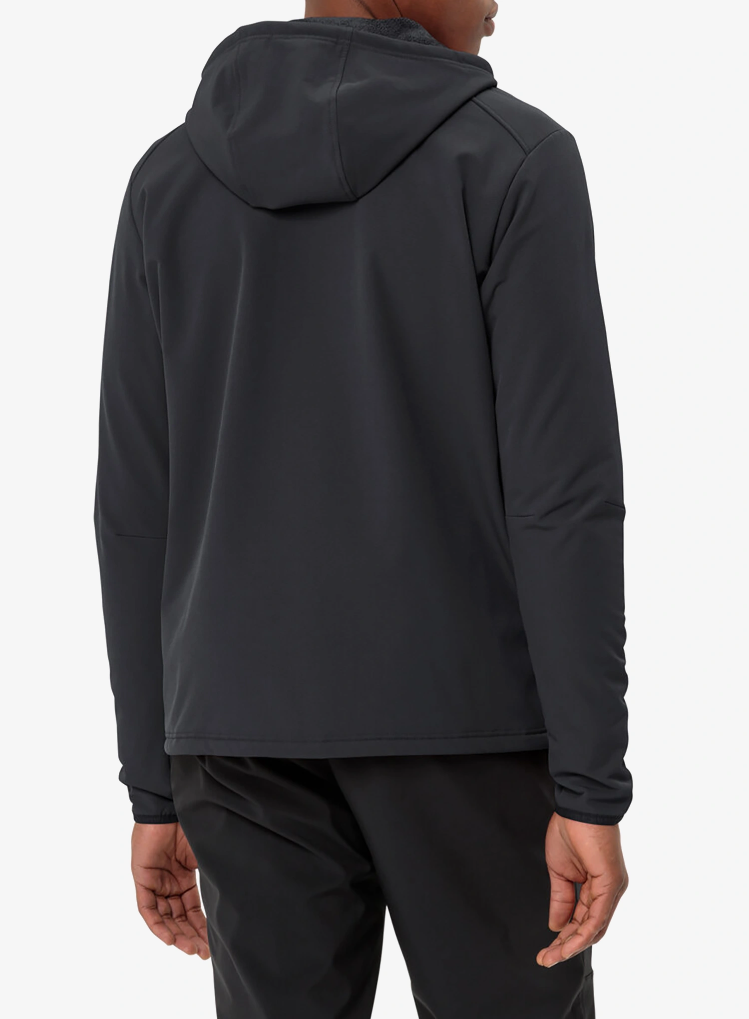 Flis Vaude Elope Stormfleece Hoody - black