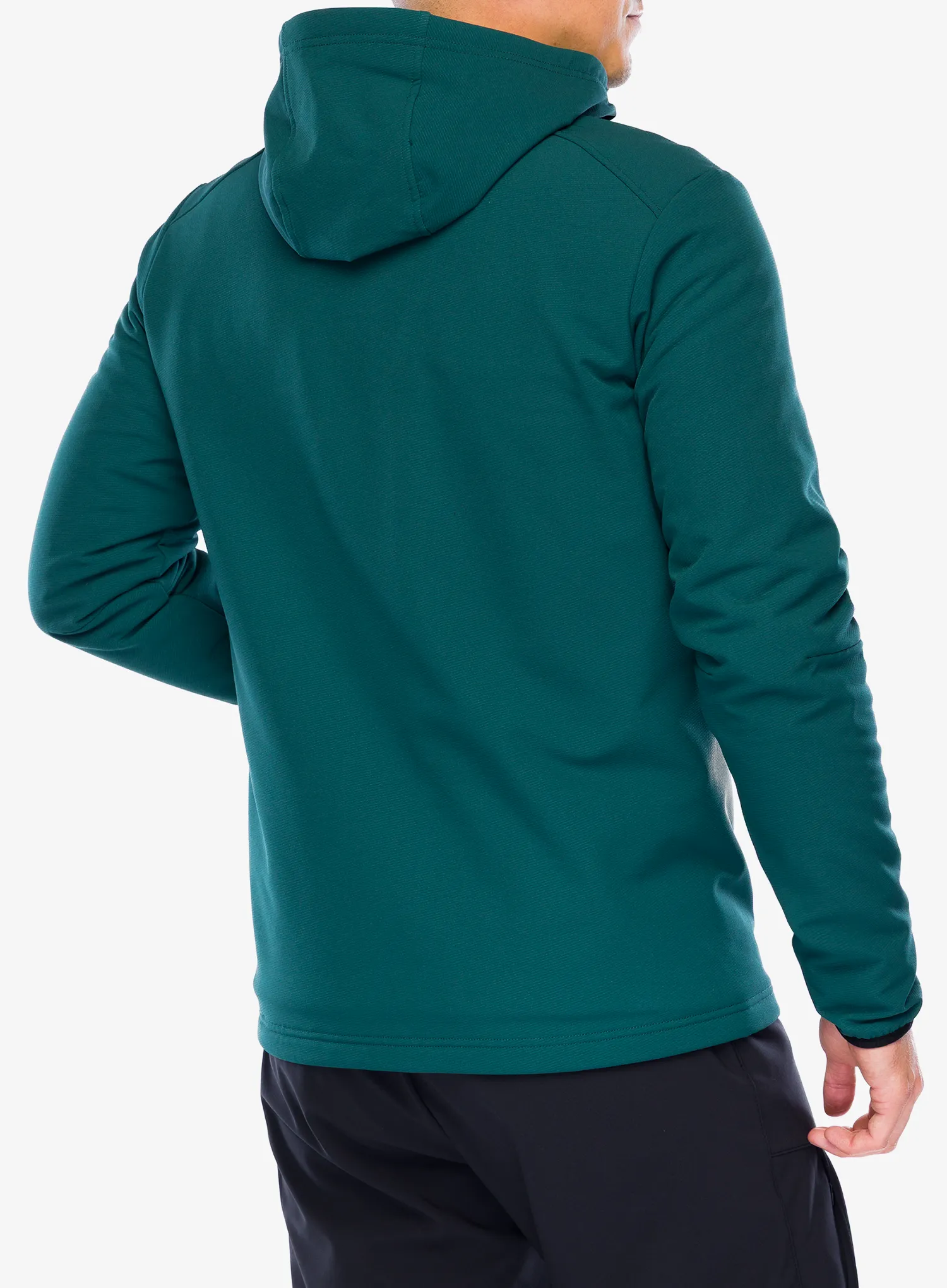 Flis Vaude Elope Stormfleece Hoody - deep pond