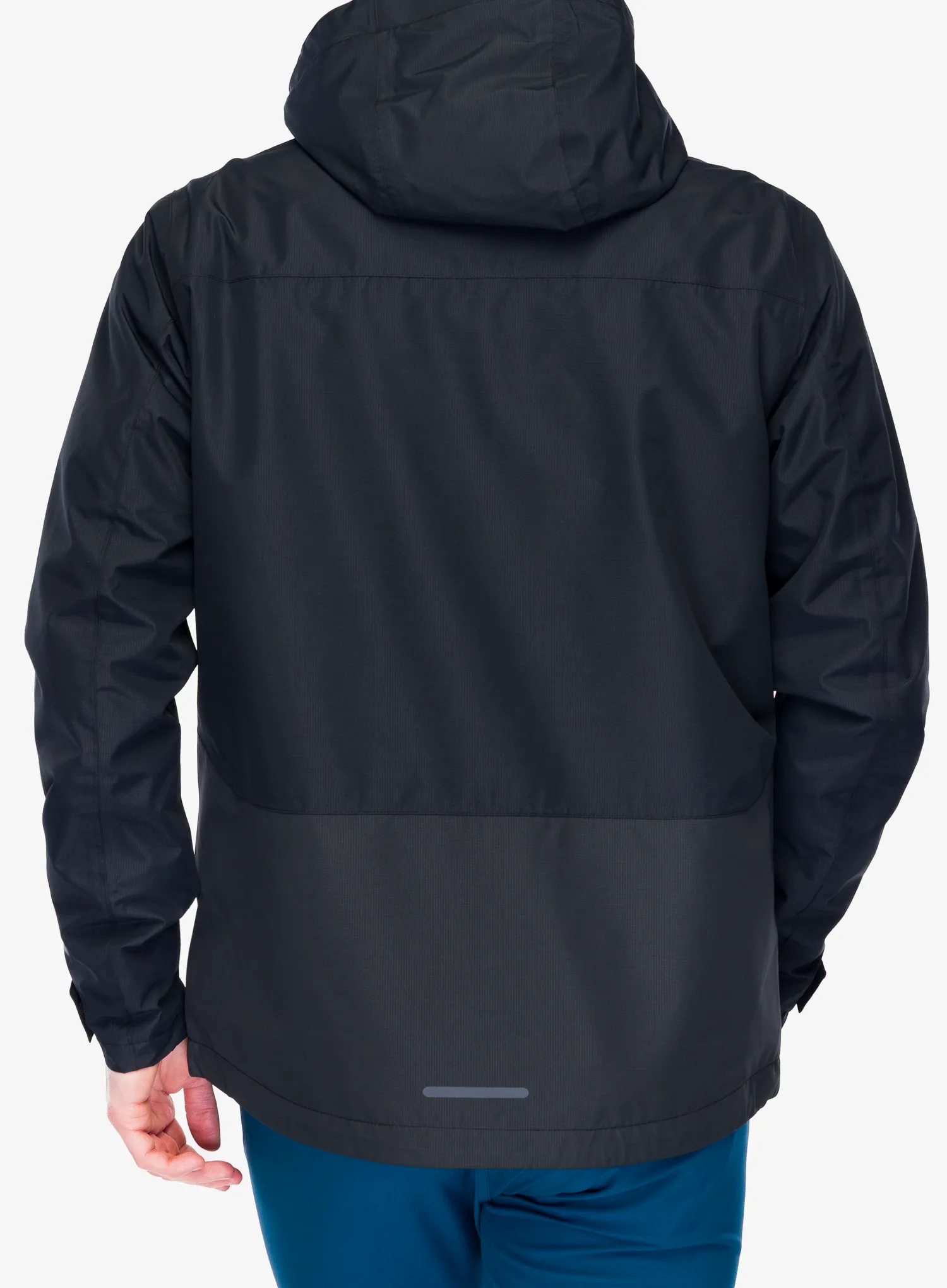 Nepremočljiva jakna CMP Muse Jacket Fix Hood - antracite/nero
