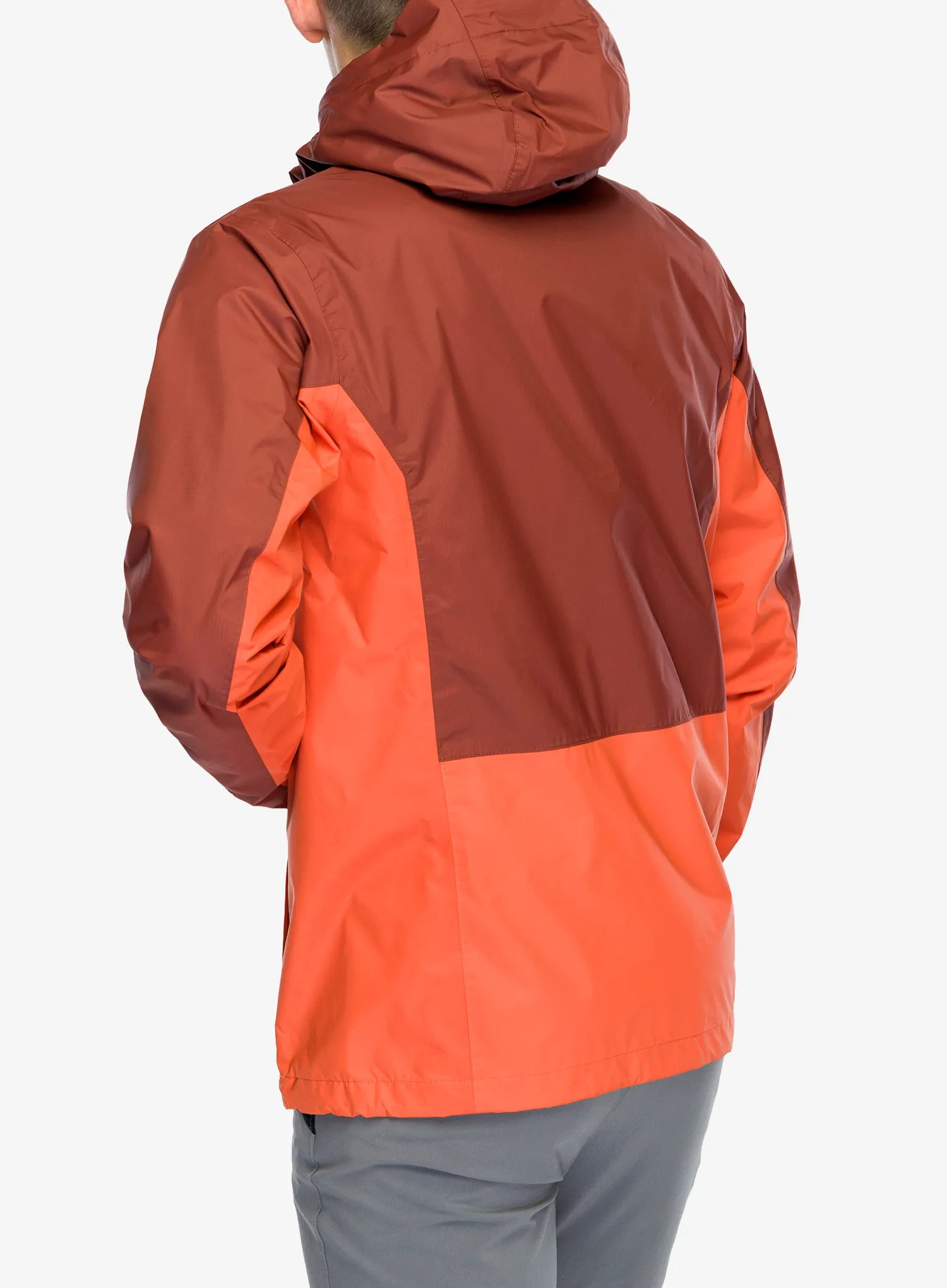 Nepremočljiva jakna Columbia Pouring Adventure III Jacket - spice/tuscan