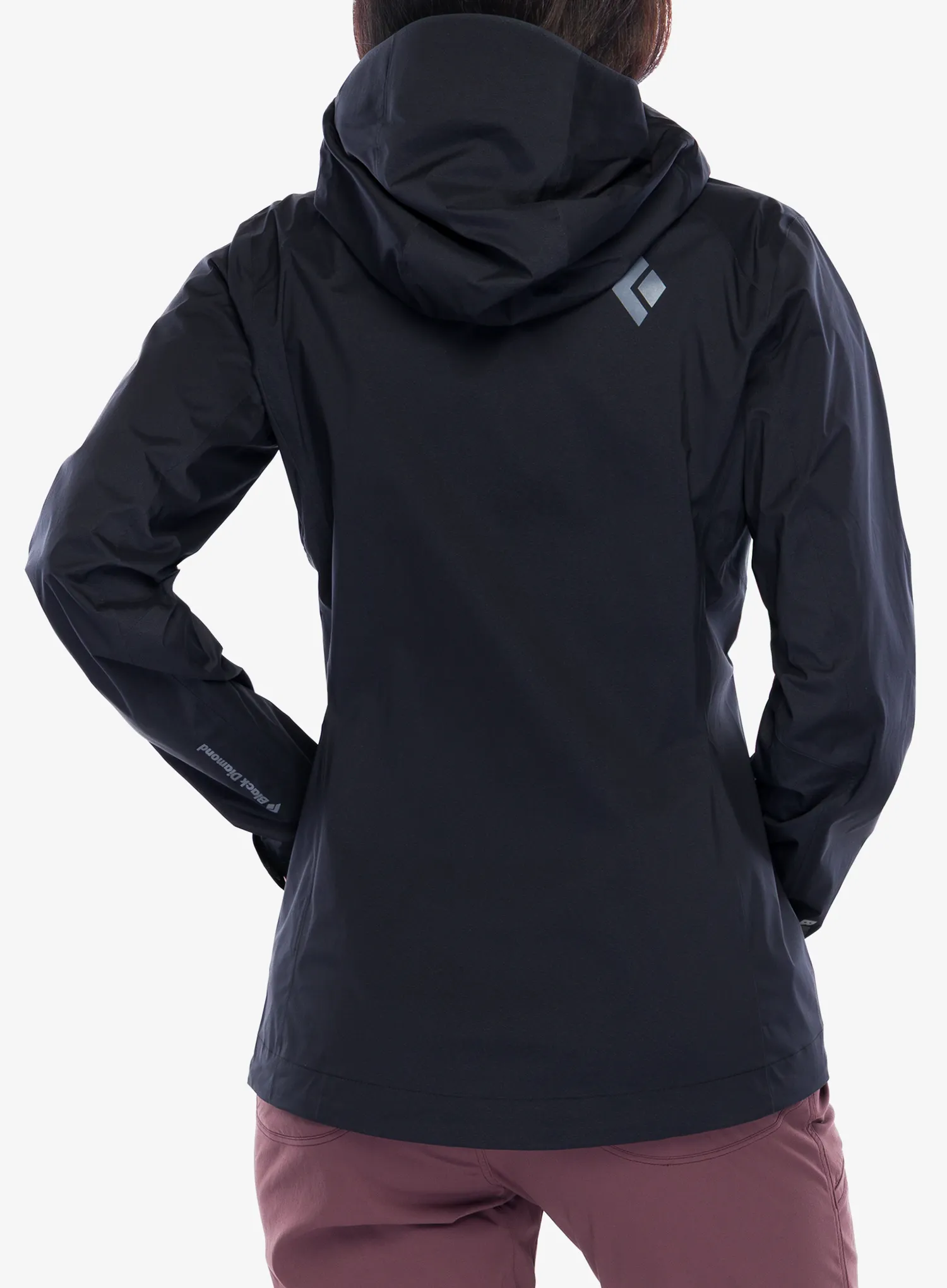 Ženska nepremočljiva jakna Black Diamond Fineline Stretch Shell - black
