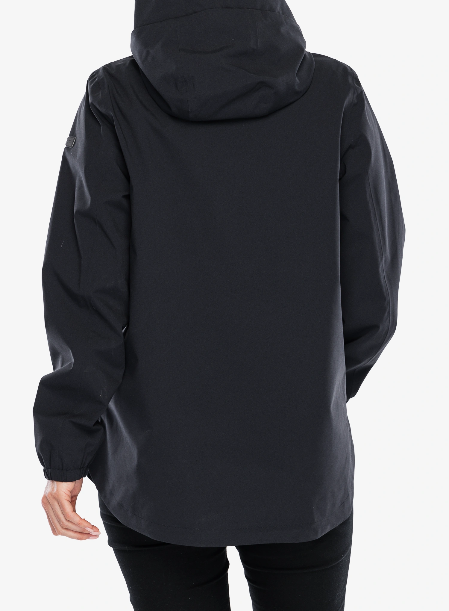 Ženska nepremočljiva jakna CMP Verge Jacket Fix Hood - antracite