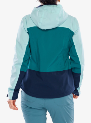 Ženska nepremočljiva jakna Columbia Boulder Falls Jacket - river blue/cl navy/spray