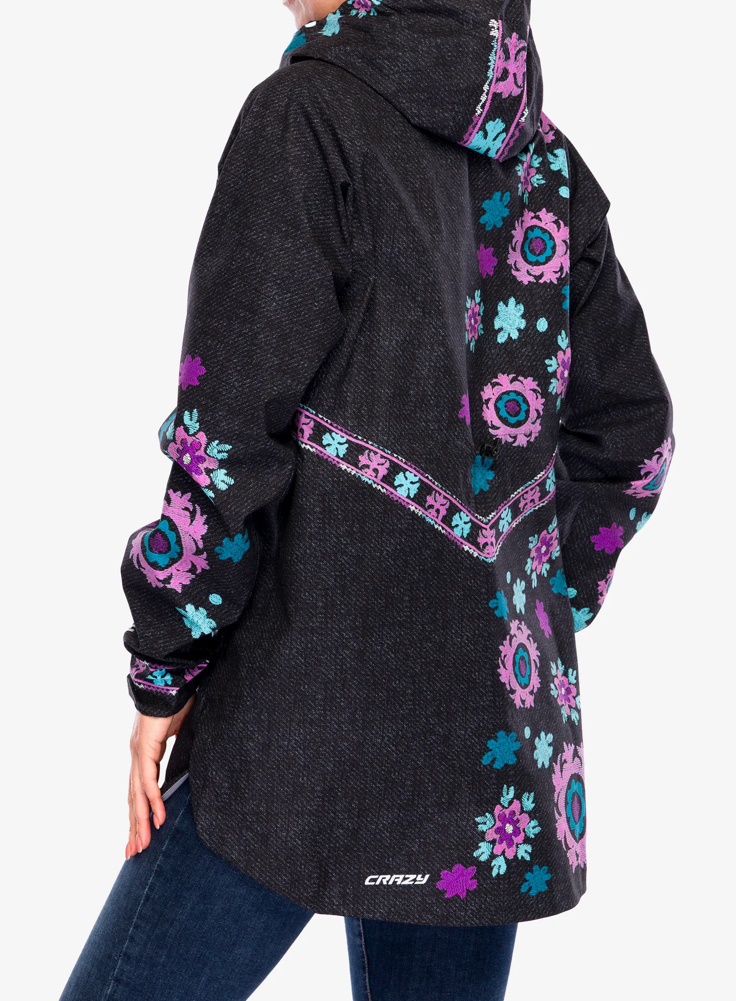 Ženska nepremočljiva jakna Crazy Parka Wonder Magic Shell - mandala