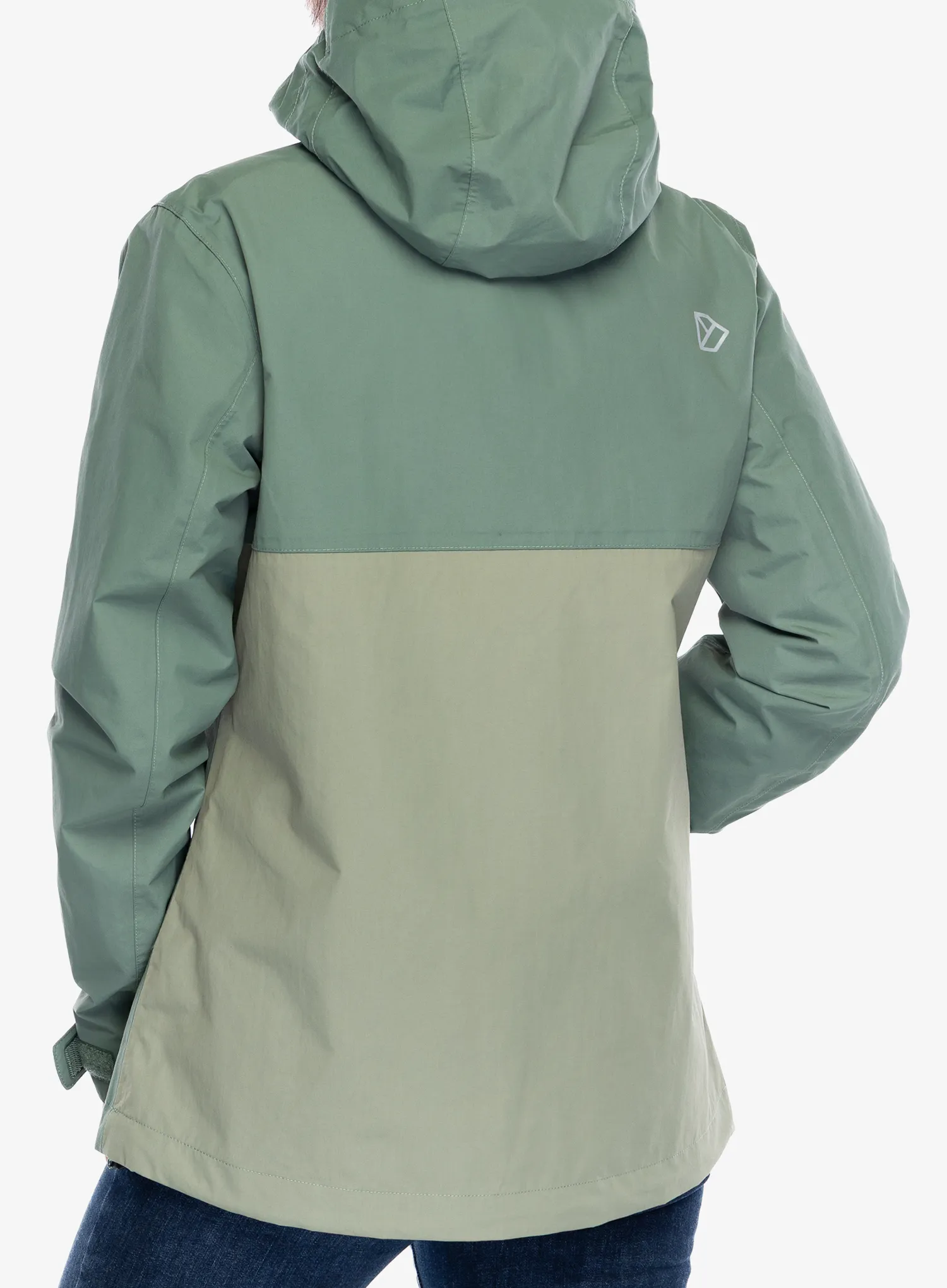 Ženska nepremočljiva jakna Didriksons Grit Jacket 3 - dark moss