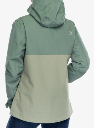 Ženska nepremočljiva jakna Didriksons Grit Jacket 3 - dark moss