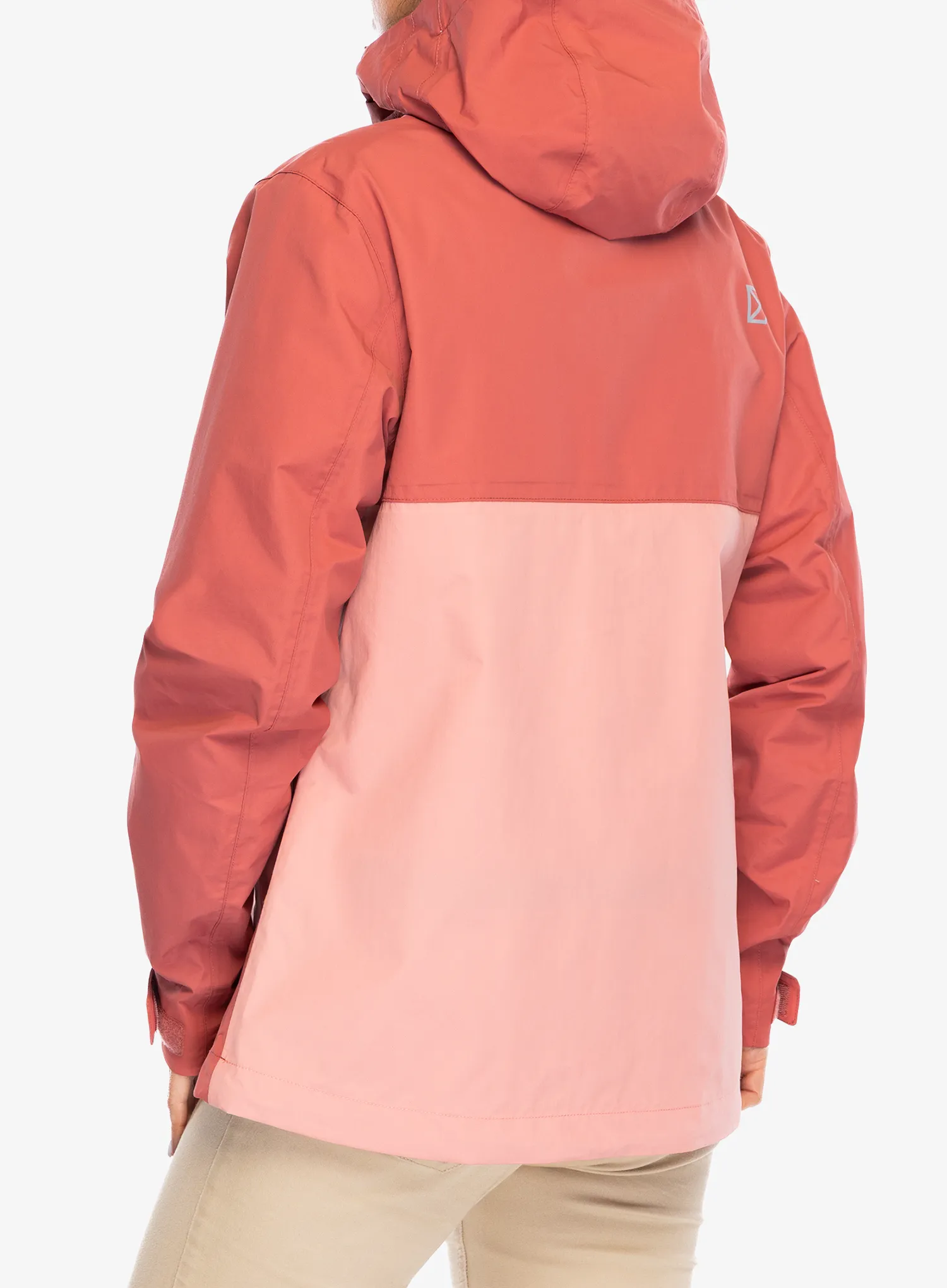 Ženska nepremočljiva jakna Didriksons Grit Jacket 3 - pink blush