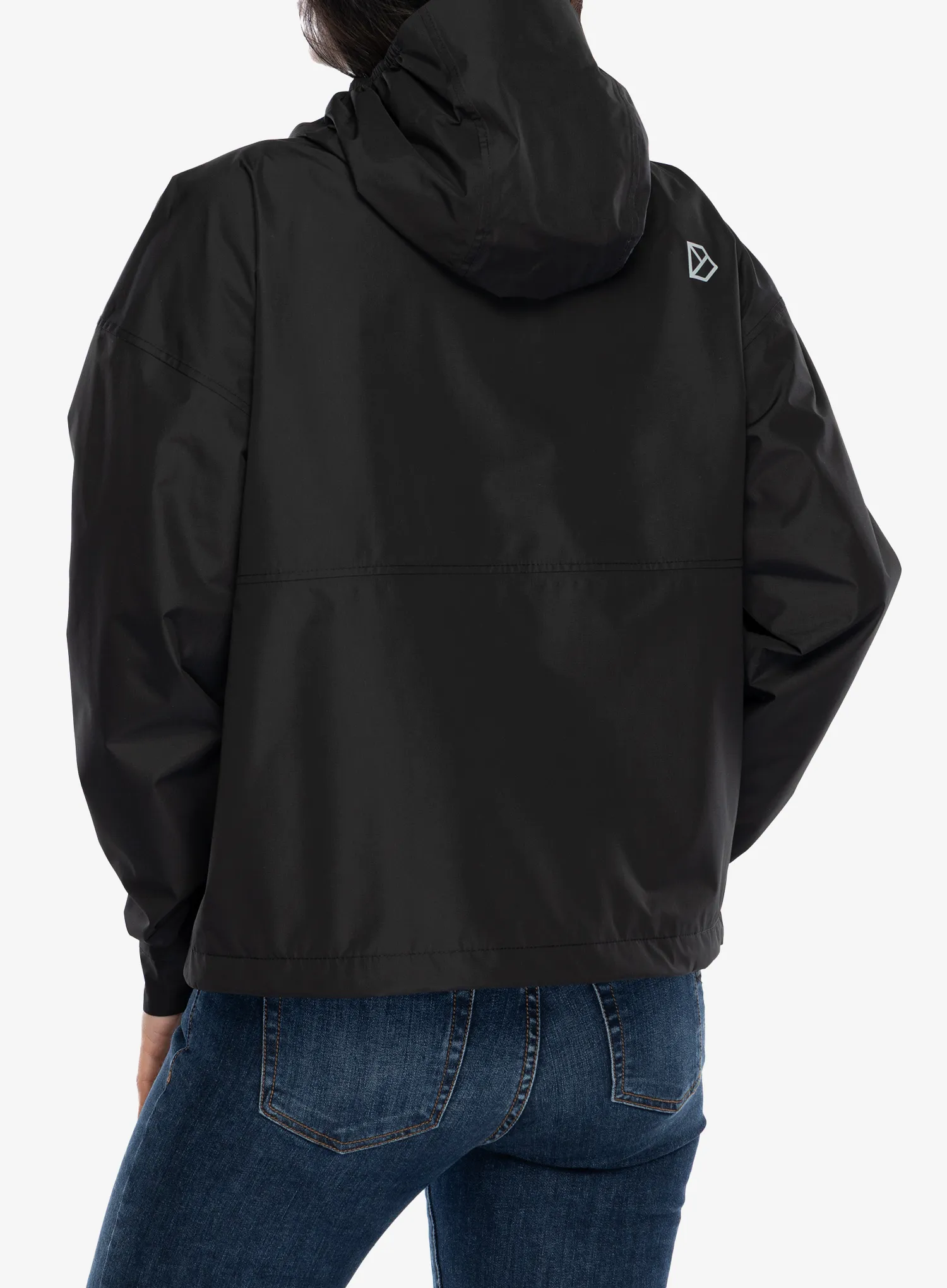 Ženska nepremočljiva jakna Didriksons Milena Jacket - black