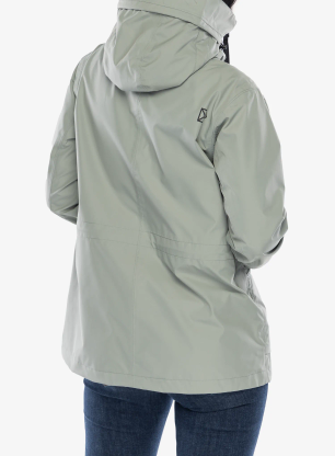 Ženska nepremočljiva jakna Didriksons Turvi Jacket 2 - wilted leaf