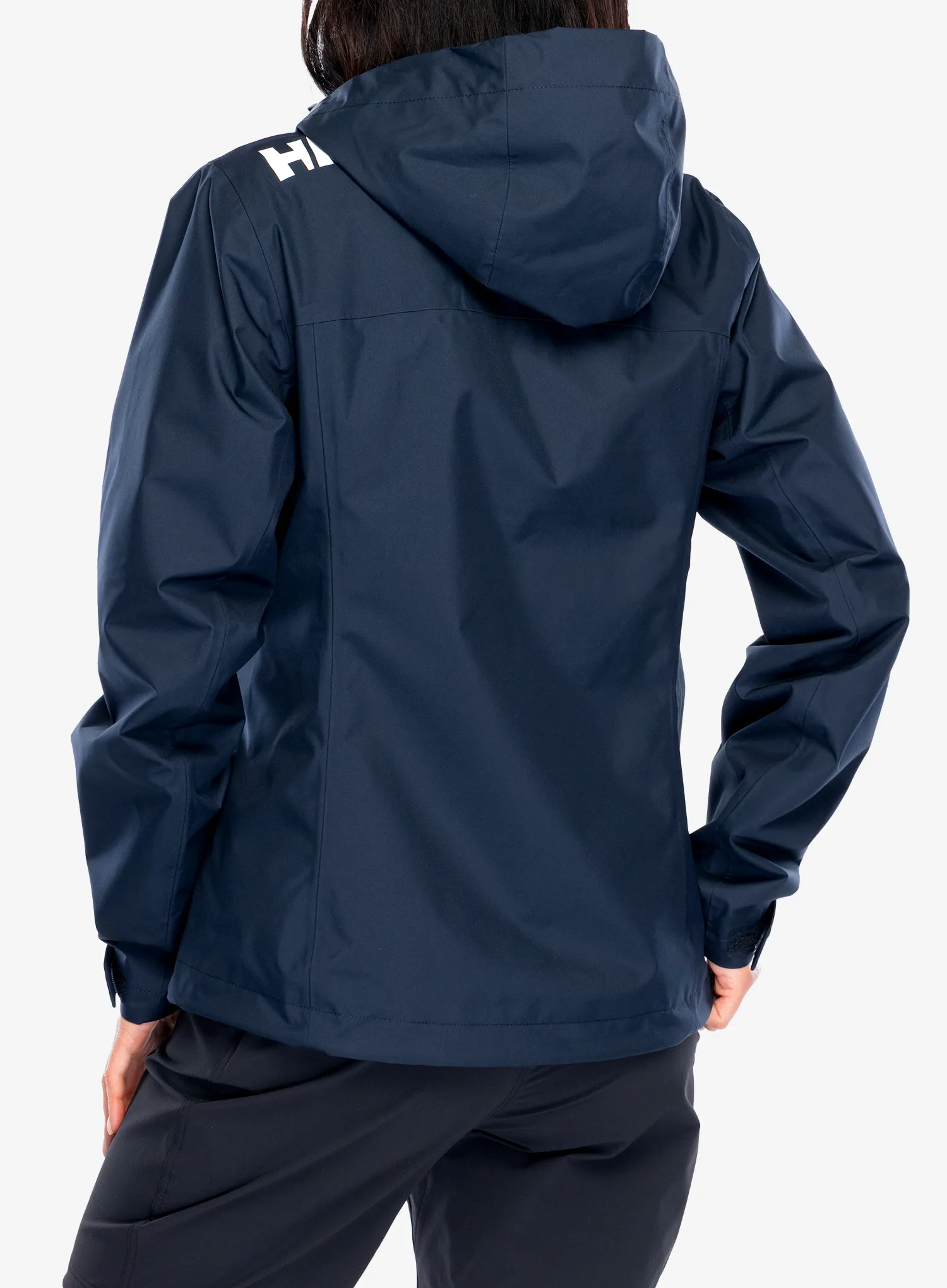 Ženska nepremočljiva jakna Helly Hansen Crew Hooded Jacket 2.0 - navy