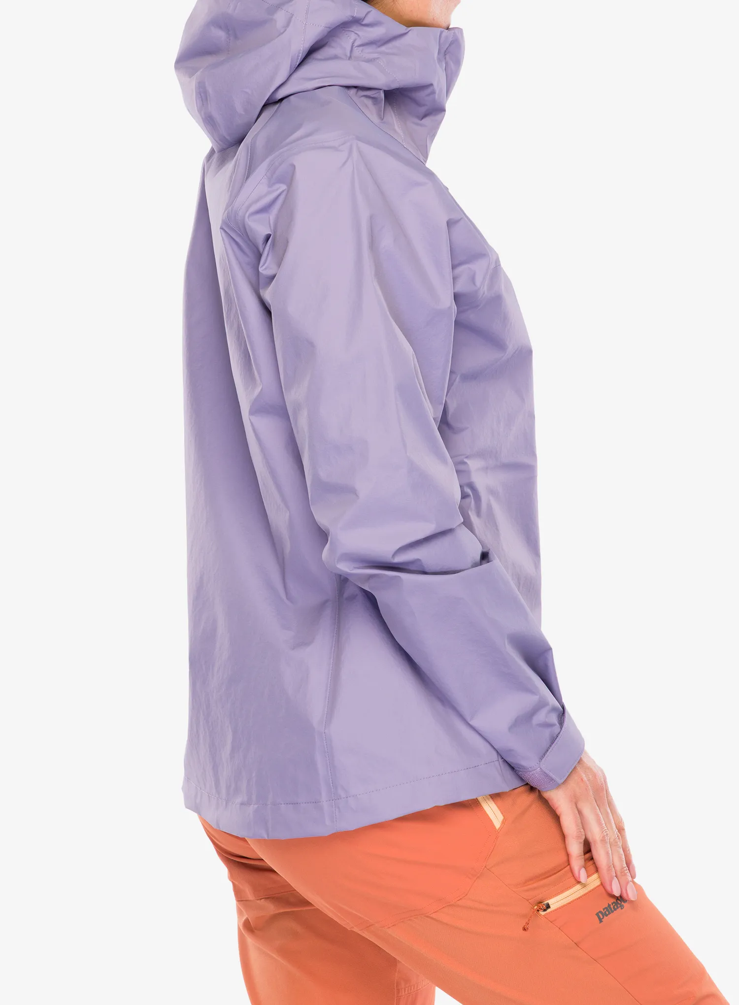 Ženska nepremočljiva jakna Patagonia Torrentshell 3L Jacket - concrete purple