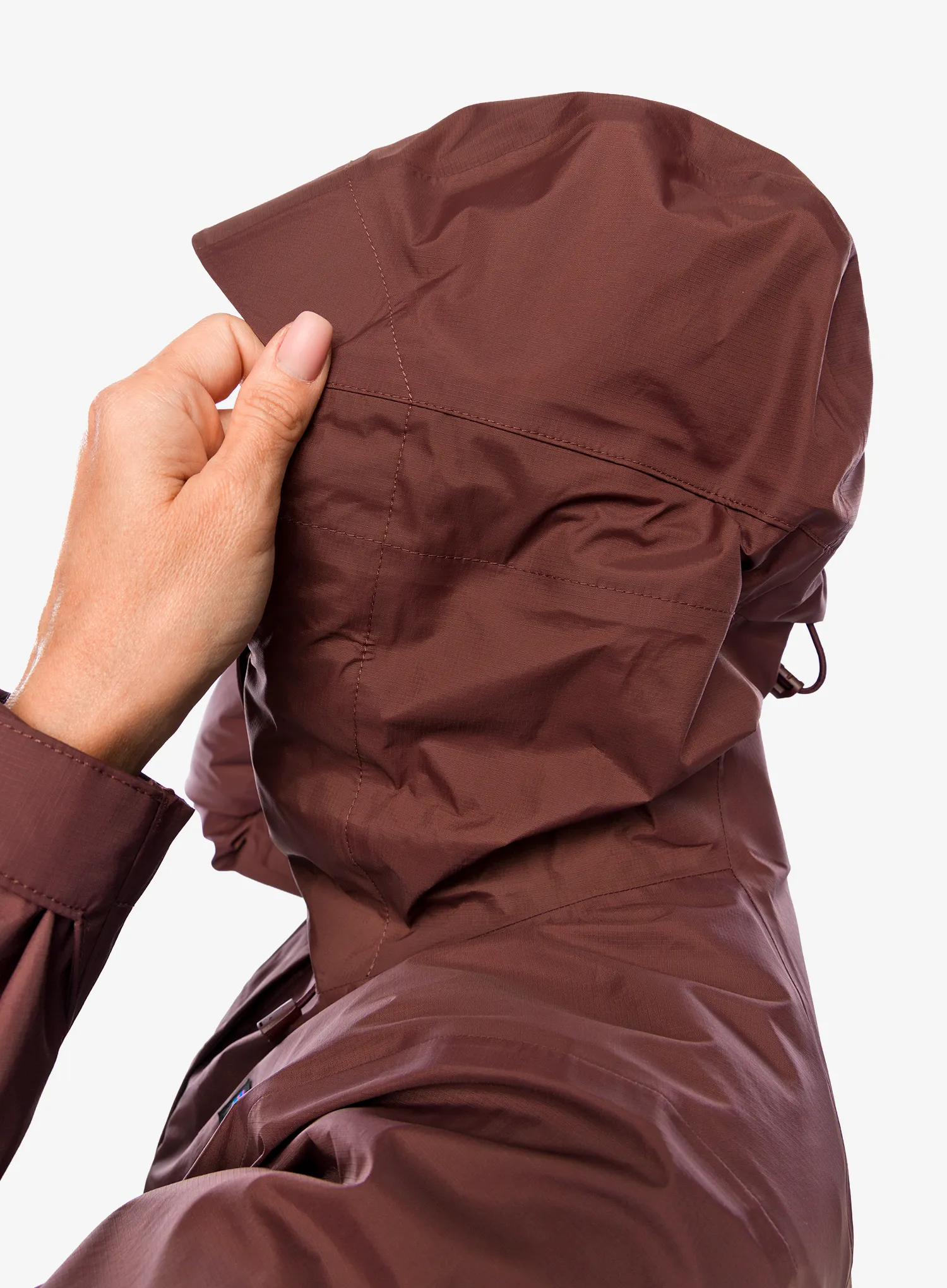 Ženska nepremočljiva jakna Patagonia Torrentshell 3L Jacket - dark ruby