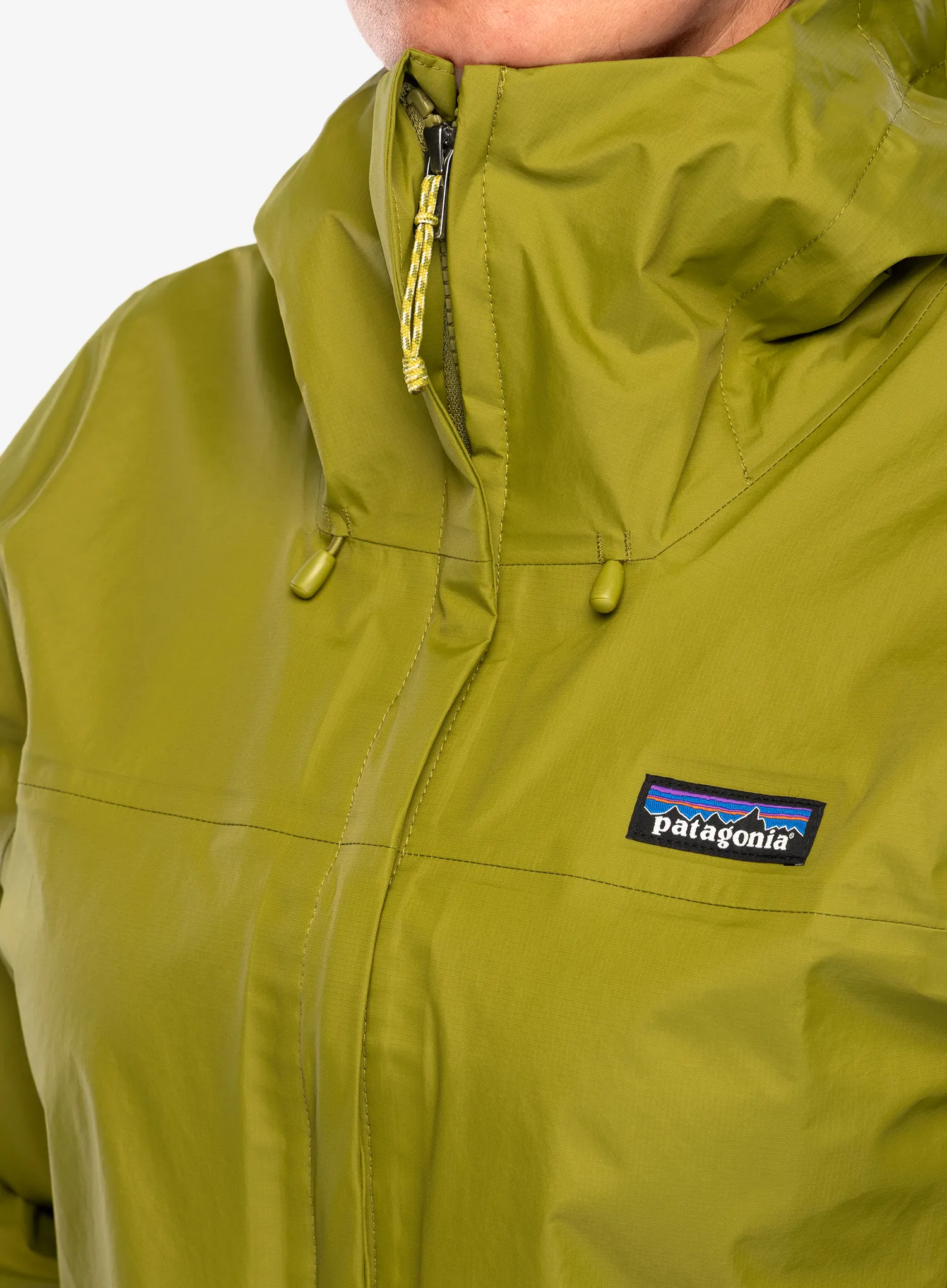 Ženska nepremočljiva jakna Patagonia Torrentshell 3L Jacket - graze green