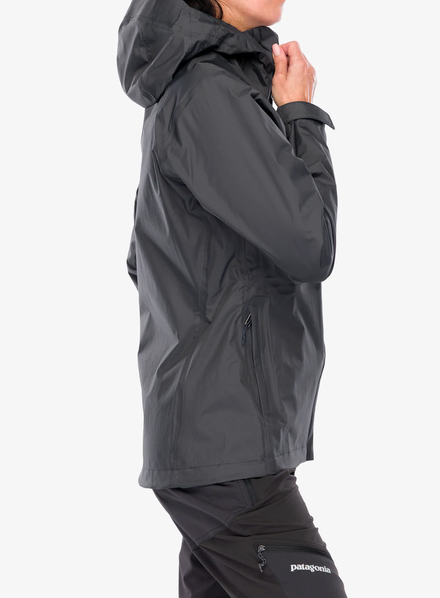 Ženska nepremočljiva jakna Patagonia Torrentshell 3L Jacket - smolder blue