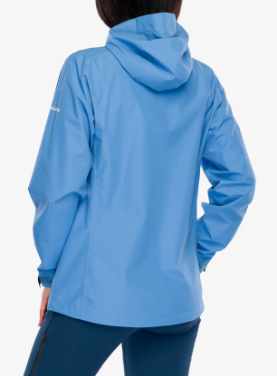 Ženska nepremočljiva jakna Salewa Puez Aqua 4 PTX 2.5L Jacket - morning blue