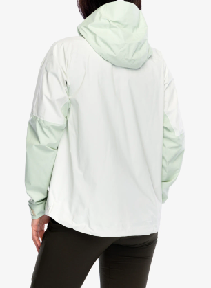 Ženska nepremočljiva jakna Salomon Outerpath 2.5L Jacket - sea foam/icicle