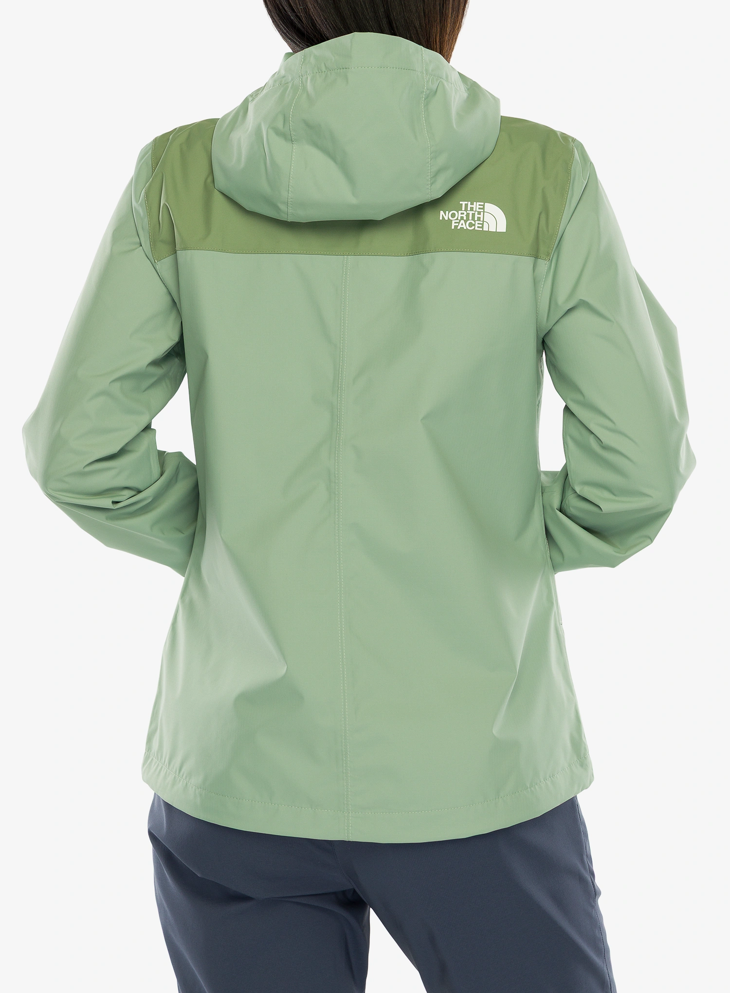 Ženska nepremočljiva jakna The North Face Antora Rain Jacket - slate moss/bark mist