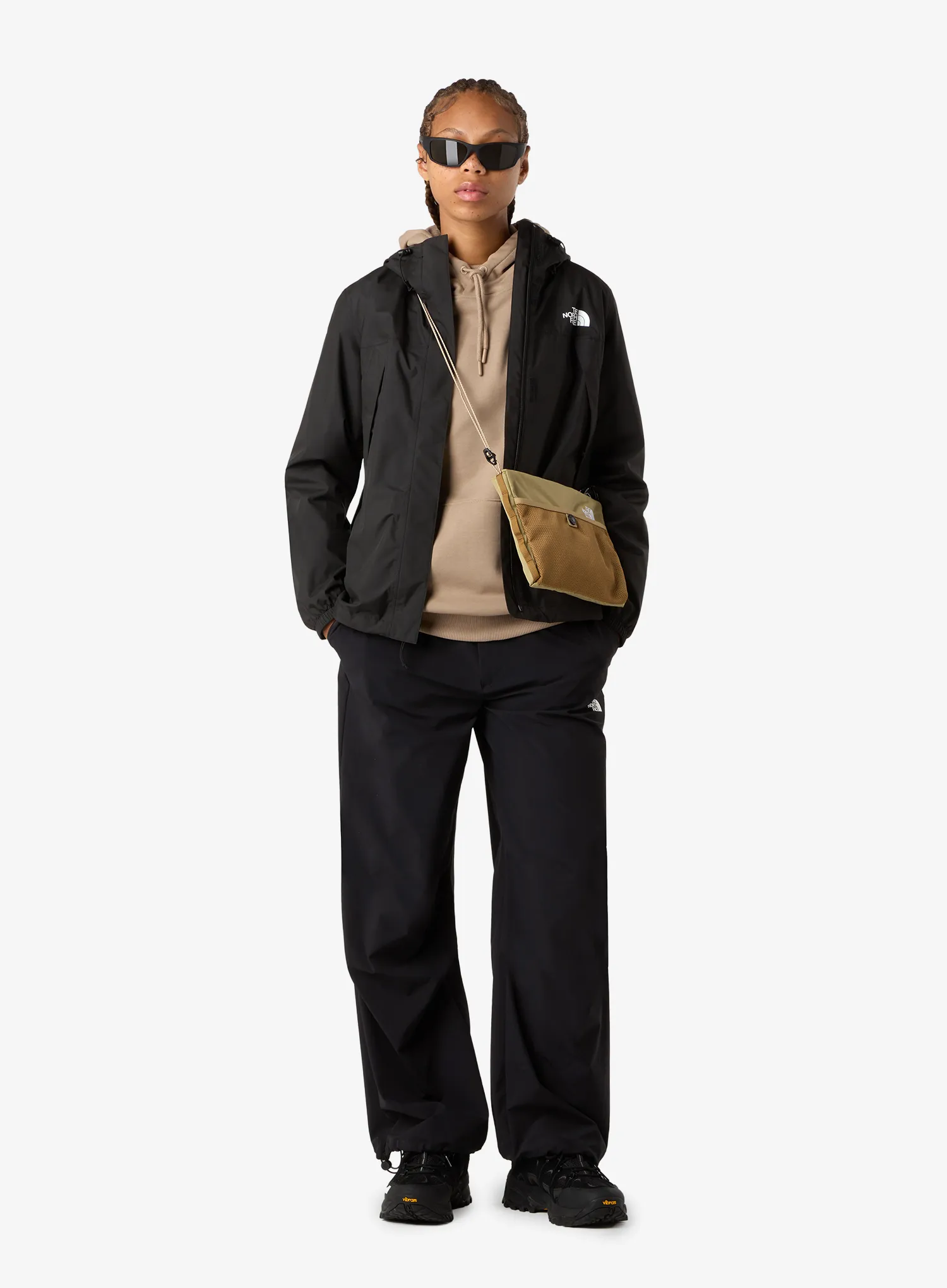 Ženska nepremočljiva jakna The North Face Antora Rain Jacket - tnf black