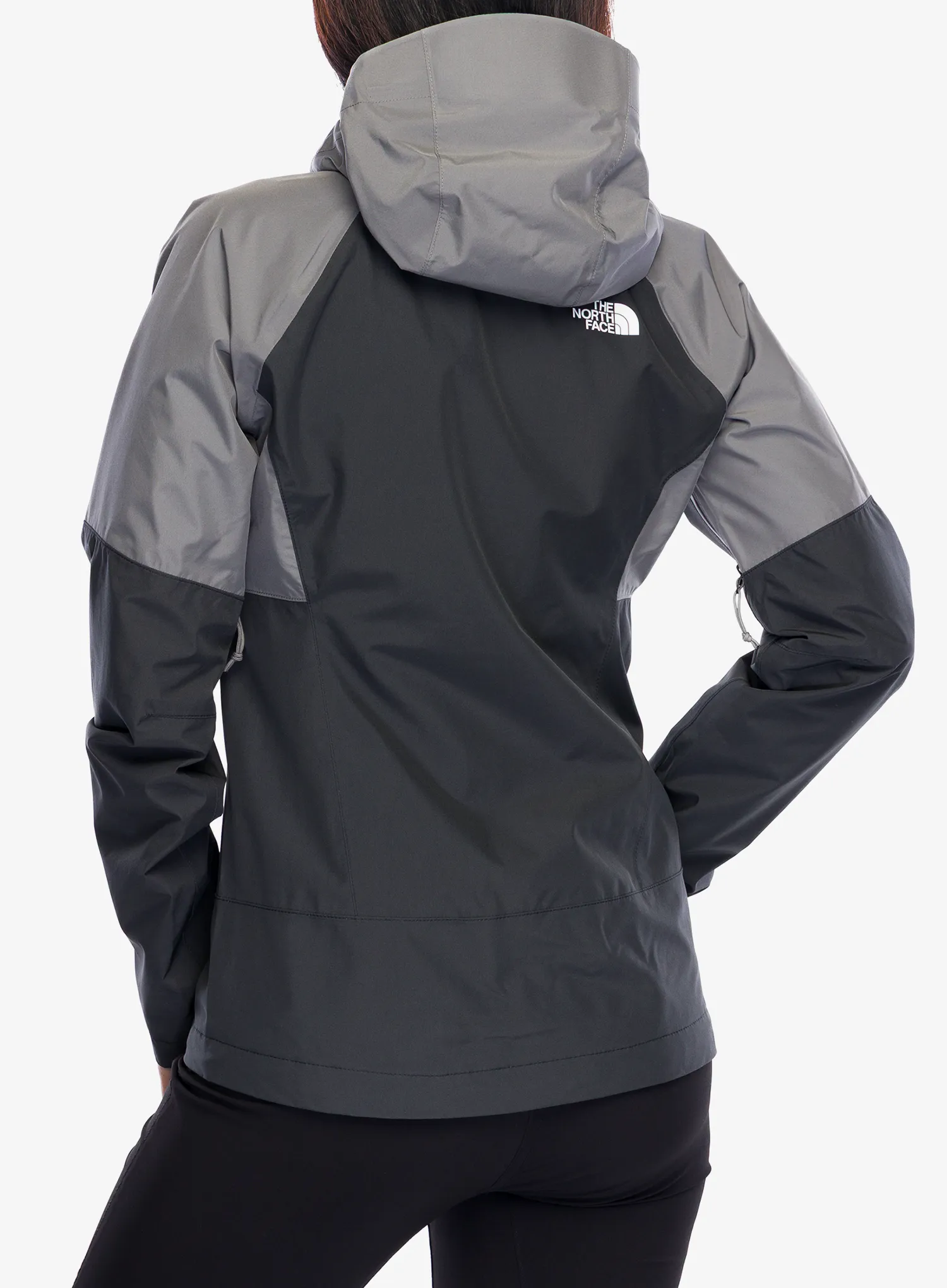 Ženska nepremočljiva jakna The North Face Diablo Dynamic Zip-In Jacket - smoked pearl/asphalt grey