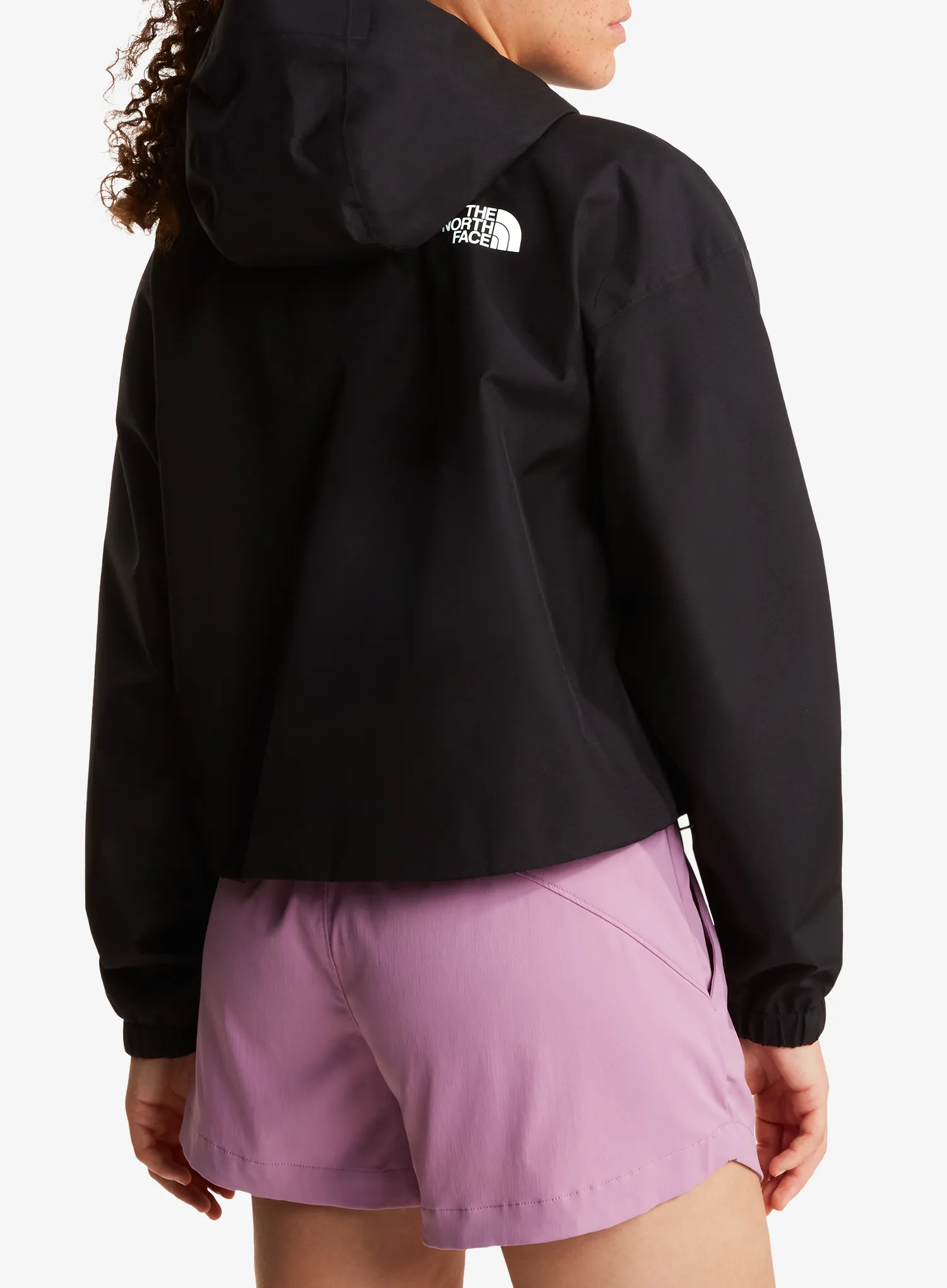 Ženska nepremočljiva jakna The North Face Quest Mono Cropped Jacket - tnf black