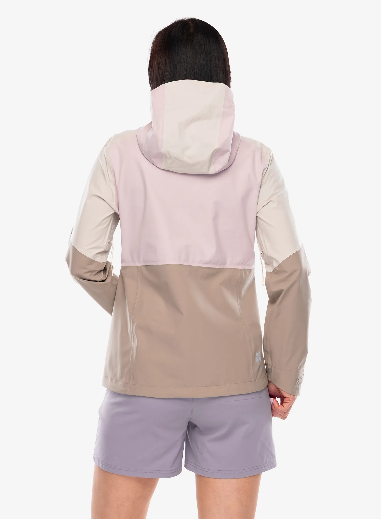 Ženska nepremočljiva jakna Viking Numani - beige/pink