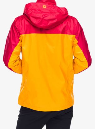 Nepremočljiva jakna Marmot PreCip Eco Jacket - team red/golden sun