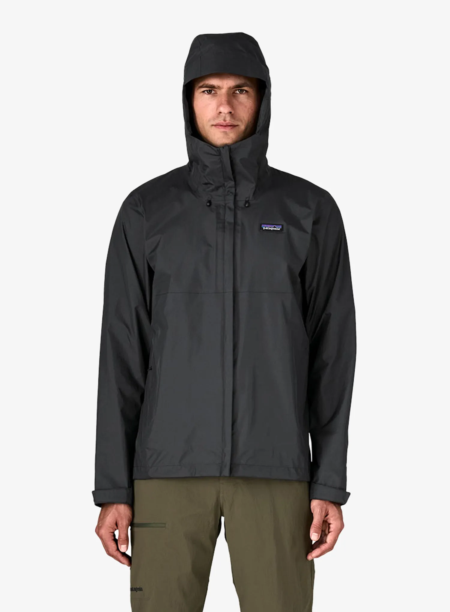 Moška dežna jakna Patagonia Torrentshell 3L Jacket - black