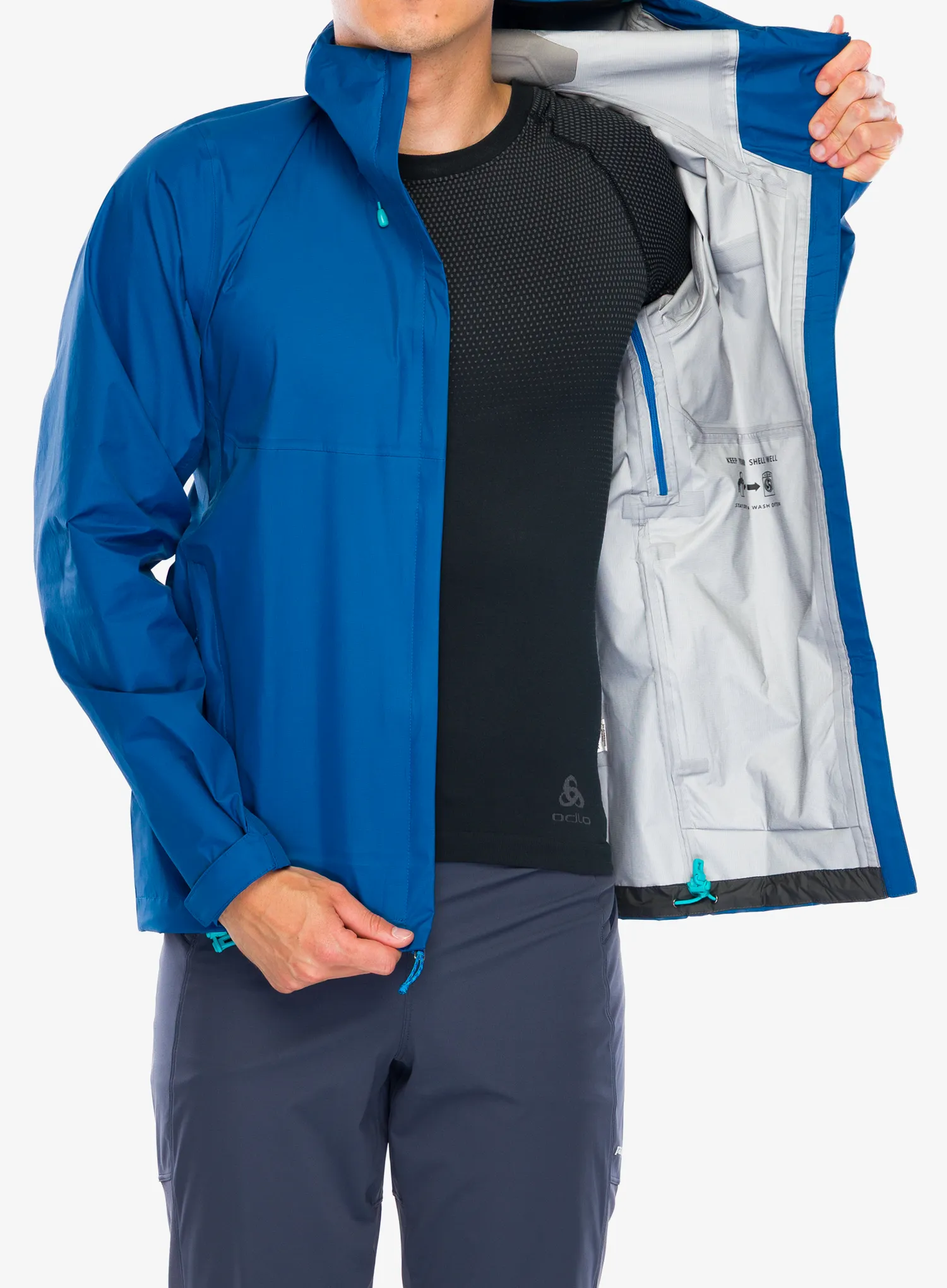 Nepremočljiva jakna Patagonia Torrentshell 3L Jacket - endless blue