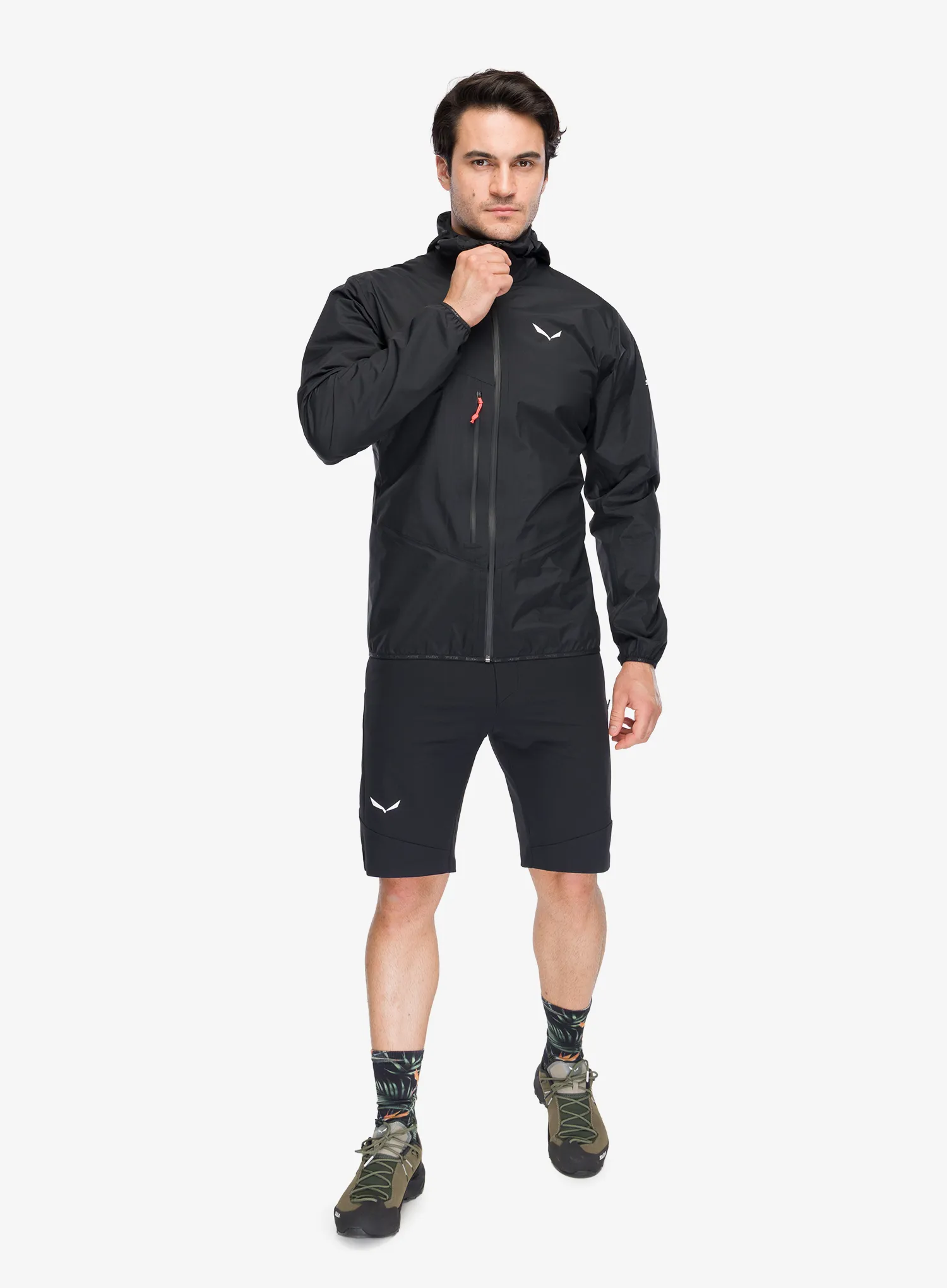 Nepremočljiva jakna Salewa Agner 3 PTX 3L Jacket - black out