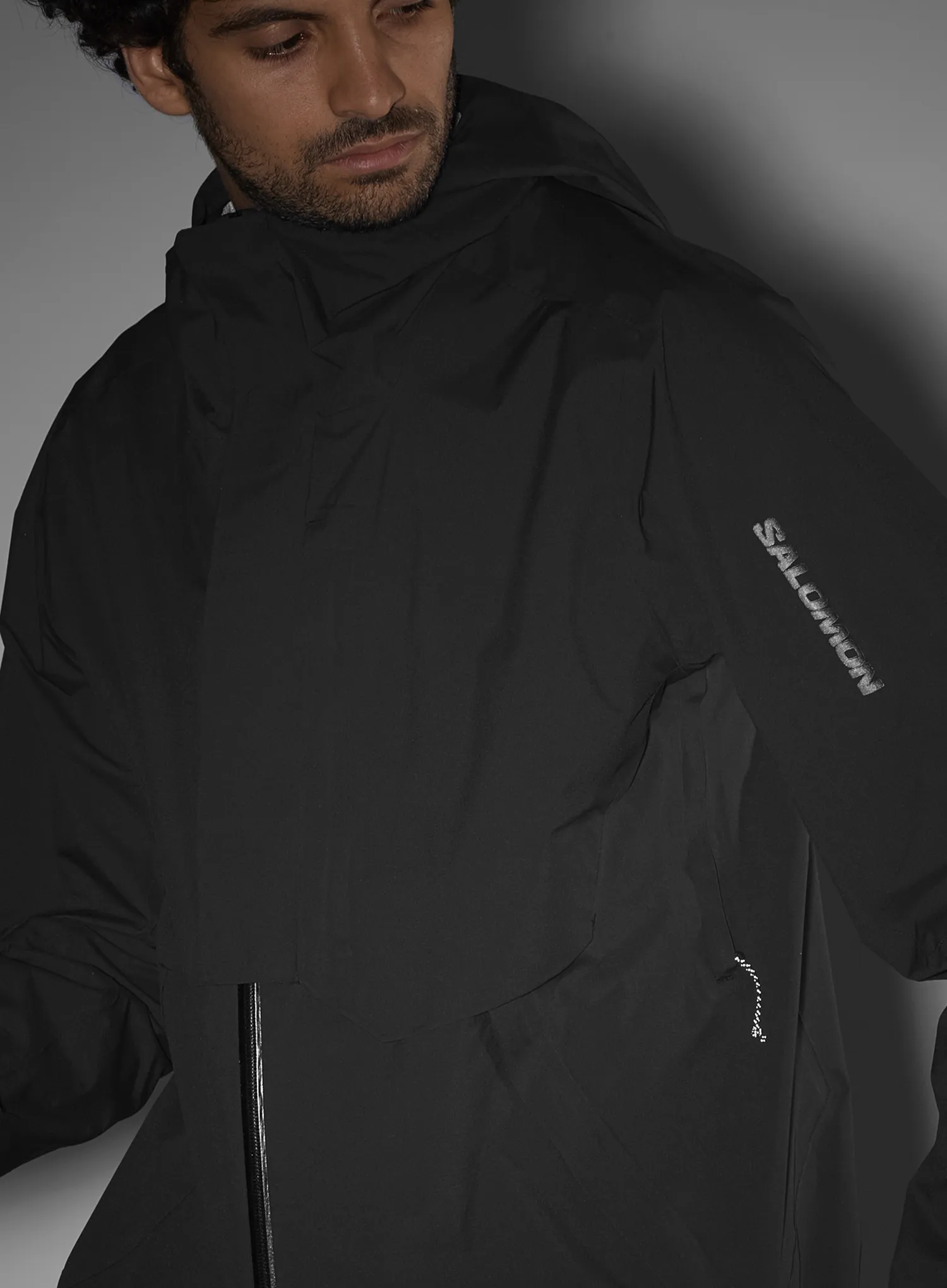 Nepremočljiva jakna Salomon Outerpath Jkt WP Pro - deep black