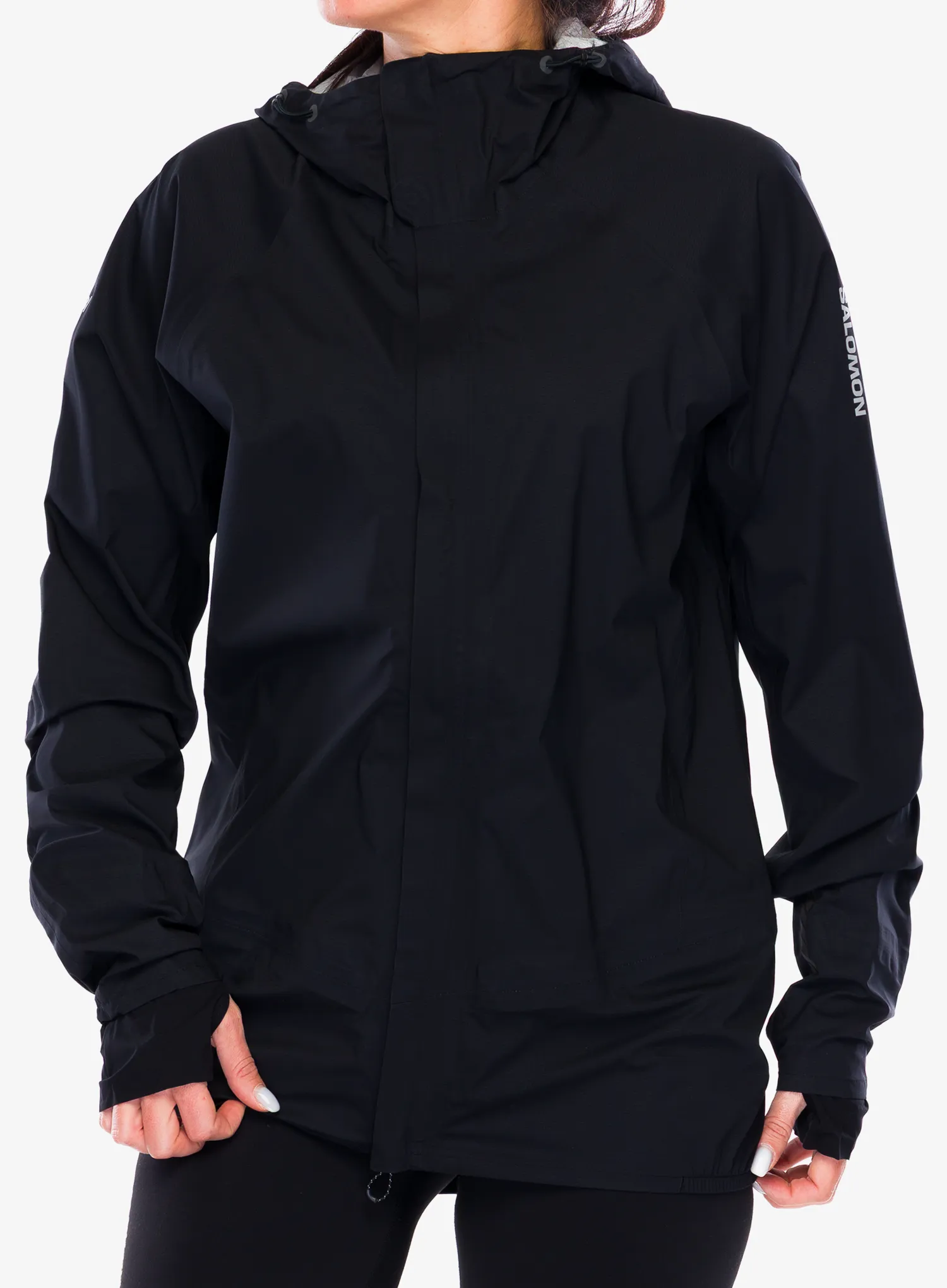 Nepremočljiva jakna Salomon S/Lab Ultra Jkt - deep black