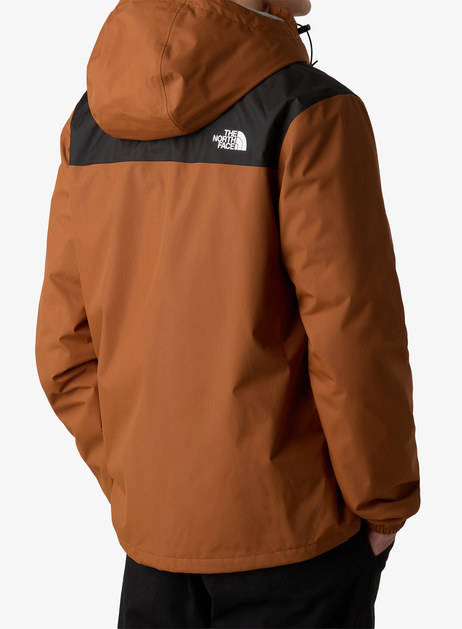 Nepremočljiva jakna The North Face Antora Jacket - burnt umber/tnf black