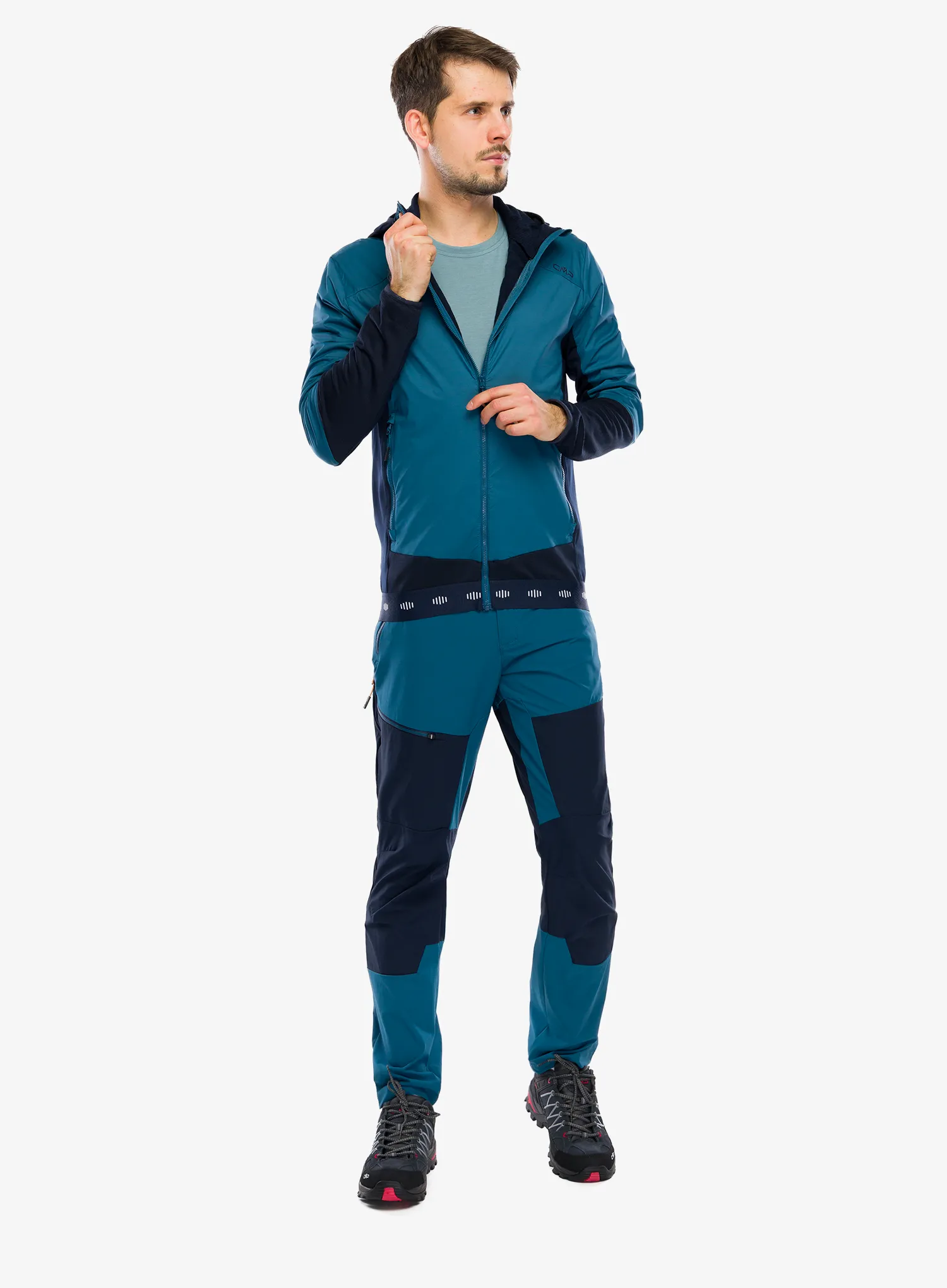 Vetrovka CMP Auvin Jacket - petroleum