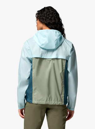Ženska vetrovka Columbia Crested Canyon Windbreaker - safari/everblue/marine light