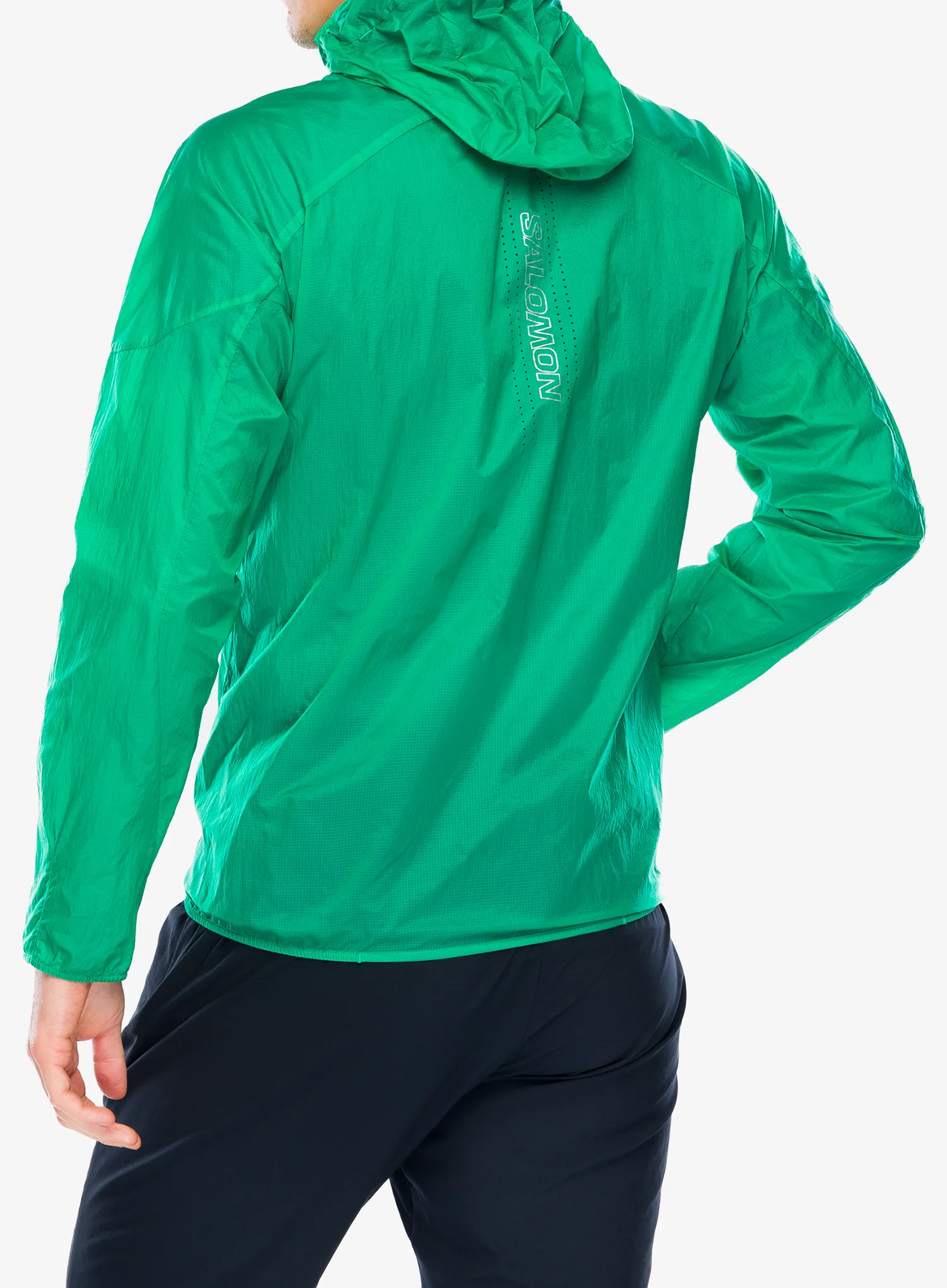 Vetrovka Salomon Sense Aero Wind Jkt - parakeet