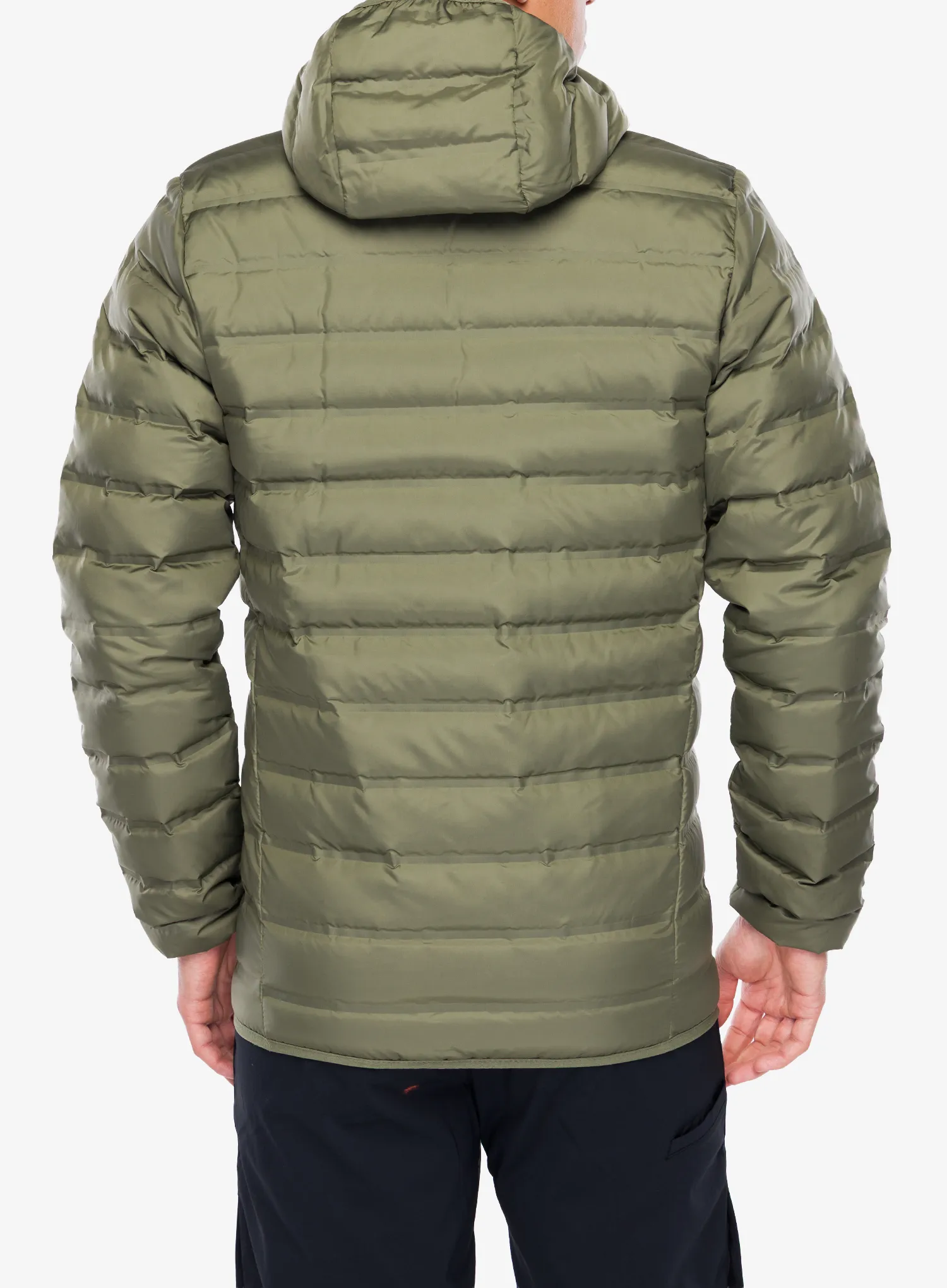 Puhovka Columbia Lake 22 II Down Hooded Jacket - stone green