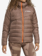 Ženska puhovka adidas TERREX Xpr Down J - earth strata