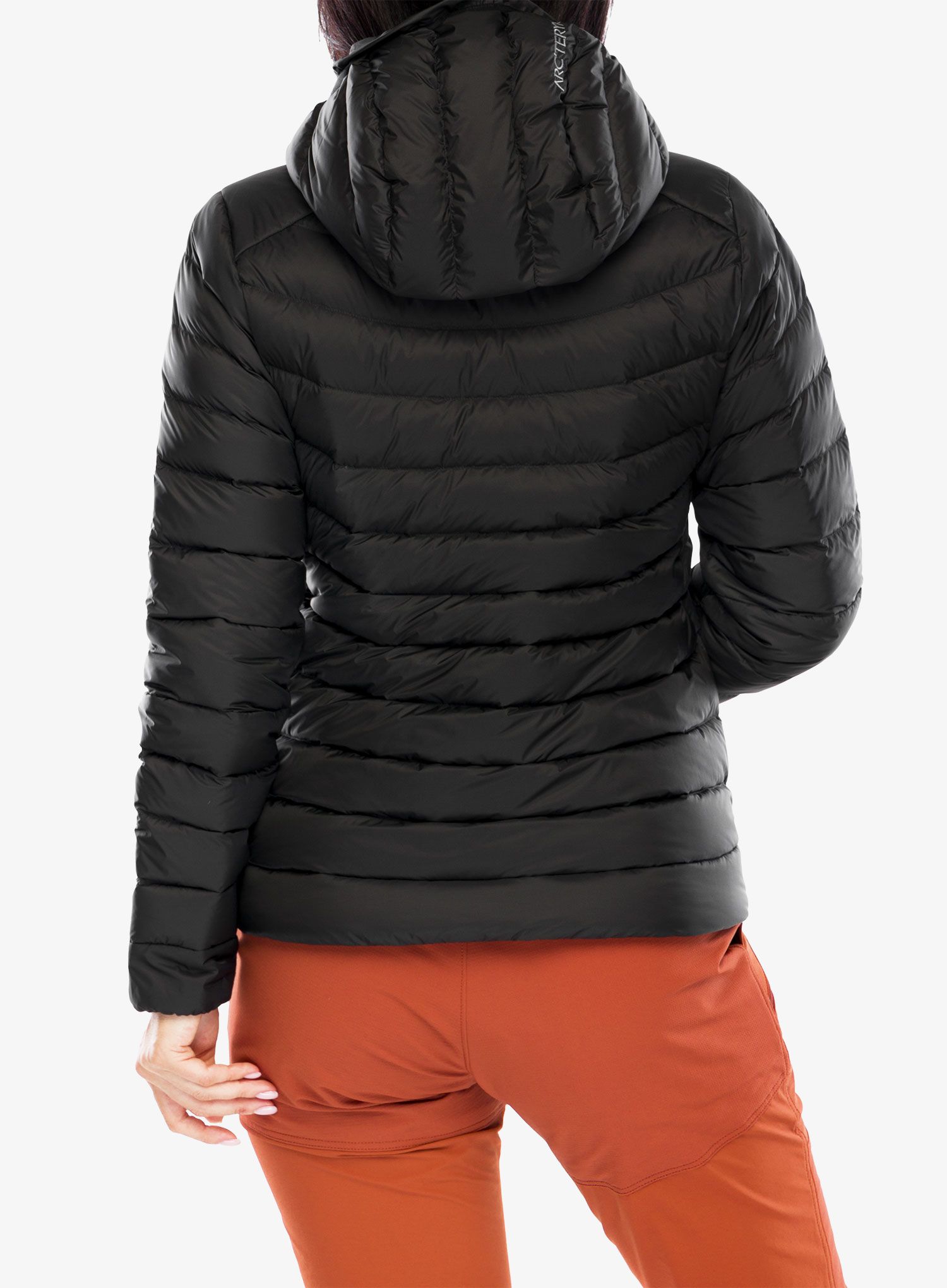 Ženska puhovka Arcteryx Cerium Hoody - black/black